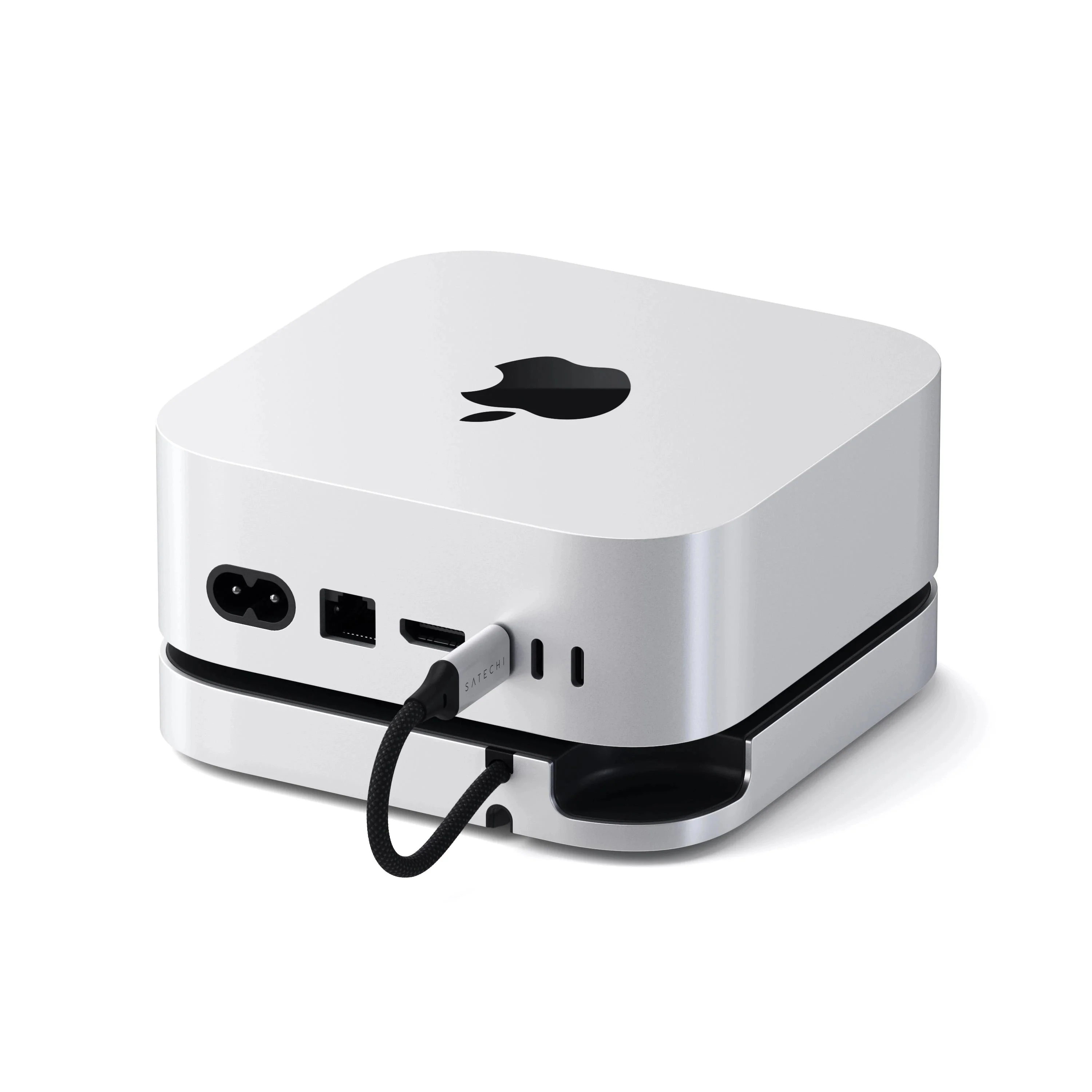 Satechi Mac Mini M4 Stand & Hub met SSD-behuizing - Image 2