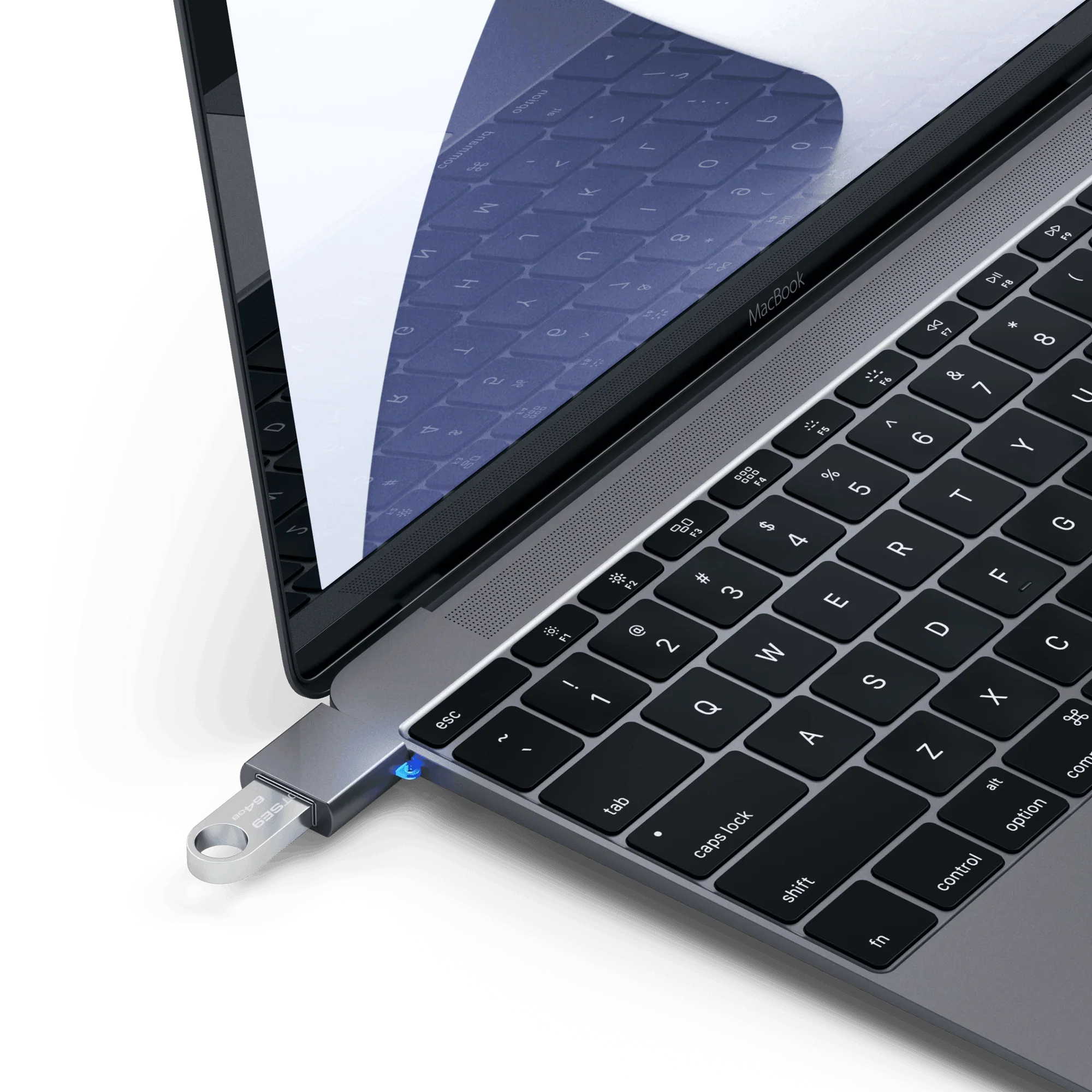 Satechi USB-C naar USB-A Adapter - Spacegrijs - Image 5