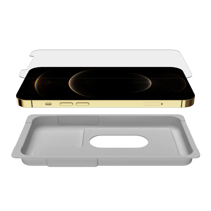 EOL Belkin Screen Protector voor iPhone 12 Pro Max - UltraGlass Anti-Microbial (BOXED) - Image 5