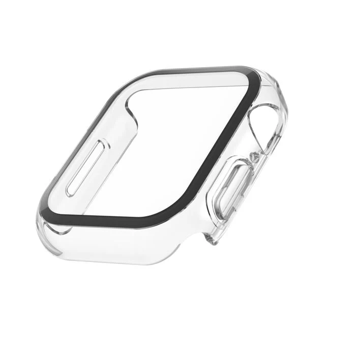 Belkin ScreenForce | TemperedCurve Antimicrobiële Screenprotector + bumper voor Apple Watch Series 9/8/7/SE - 44/45 mm - Transparant - Image 6
