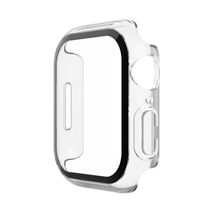Belkin ScreenForce | TemperedCurve Antimicrobiële Screenprotector + bumper voor Apple Watch Series 9/8/7/SE - 44/45 mm - Transparant - Image 7