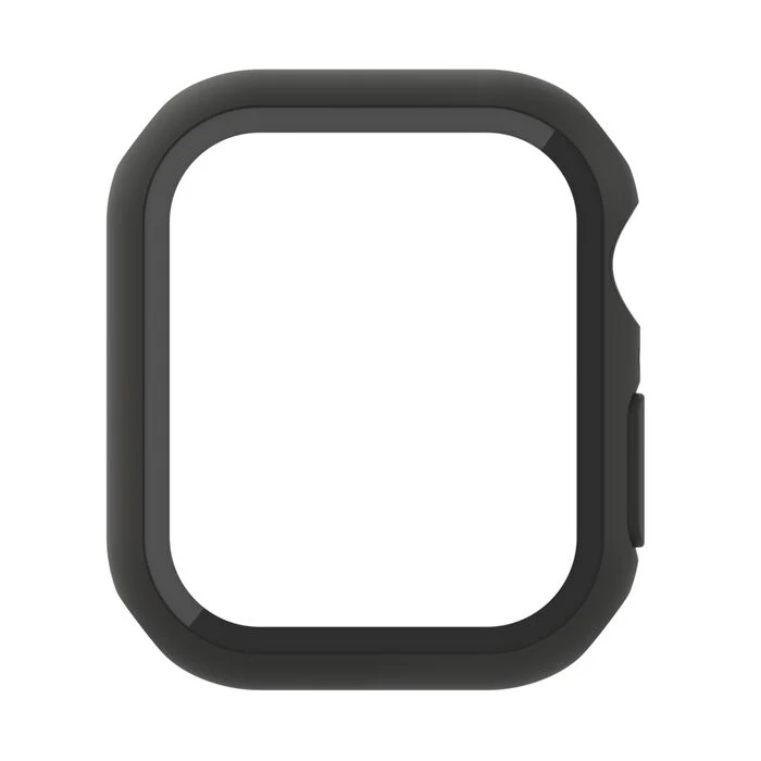 Belkin ScreenForce | TemperedCurve Antimicrobiële Screenprotector + bumper voor Apple Watch Series 9/8/7/SE - 44/45 mm - Zwart - Image 6