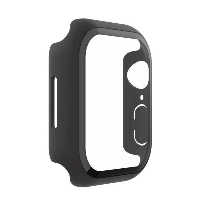 Belkin ScreenForce | TemperedCurve Antimicrobiële Screenprotector + bumper voor Apple Watch Series 9/8/7/SE - 44/45 mm - Zwart - Image 7