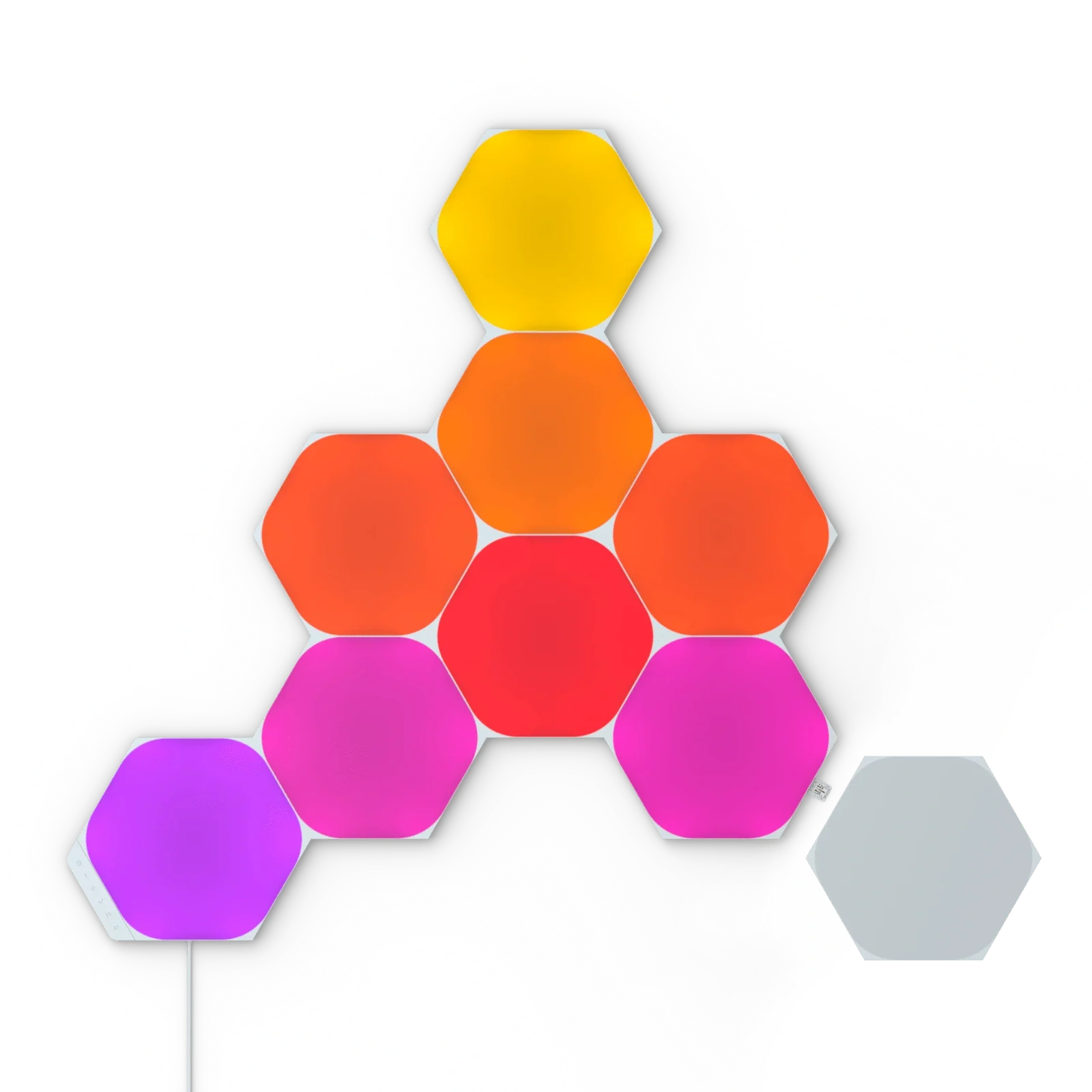 Nanoleaf Shapes - Hexagons - Starter Kit - 9 panels