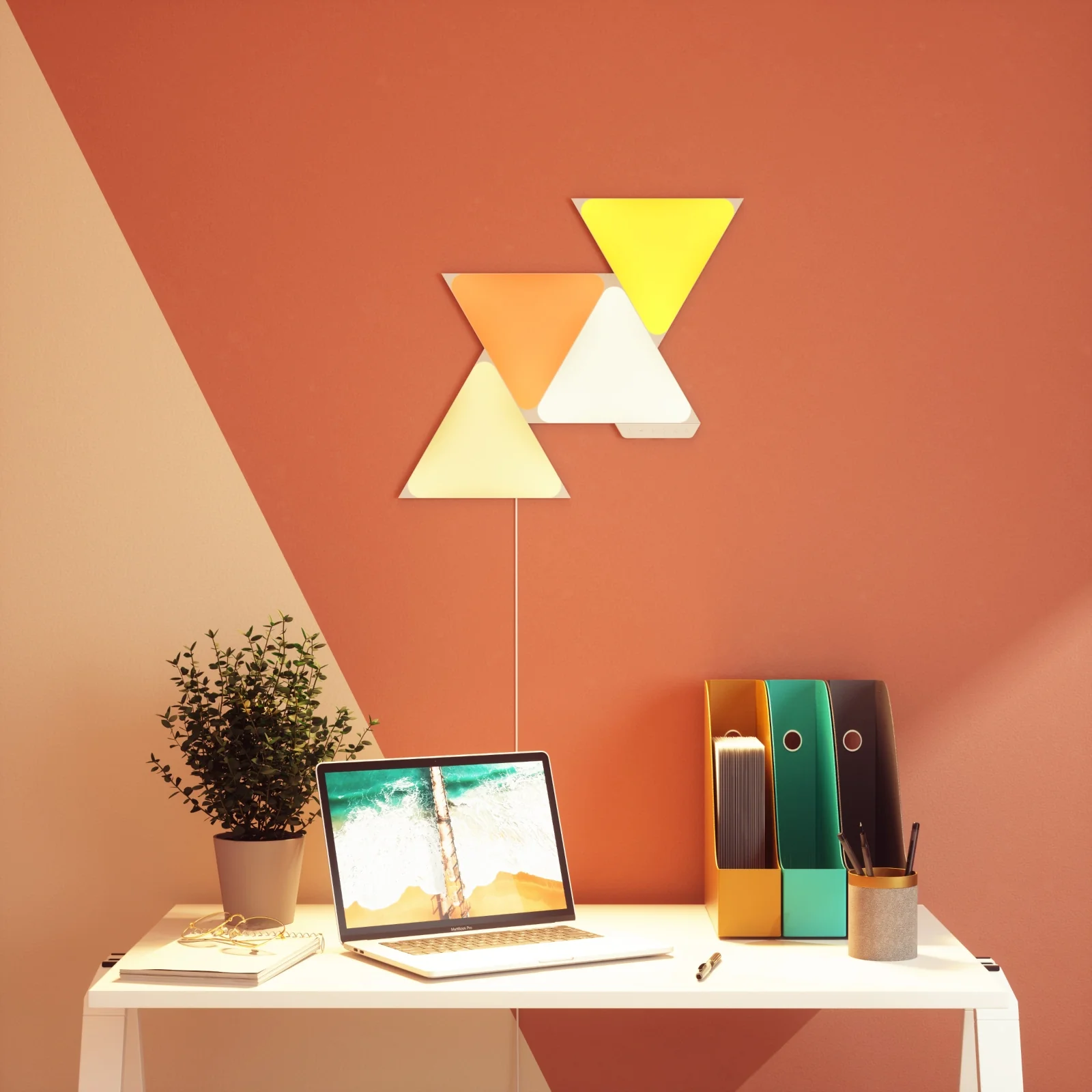 Nanoleaf Shapes - Triangles - Starter Kit - 4 panels - Image 2