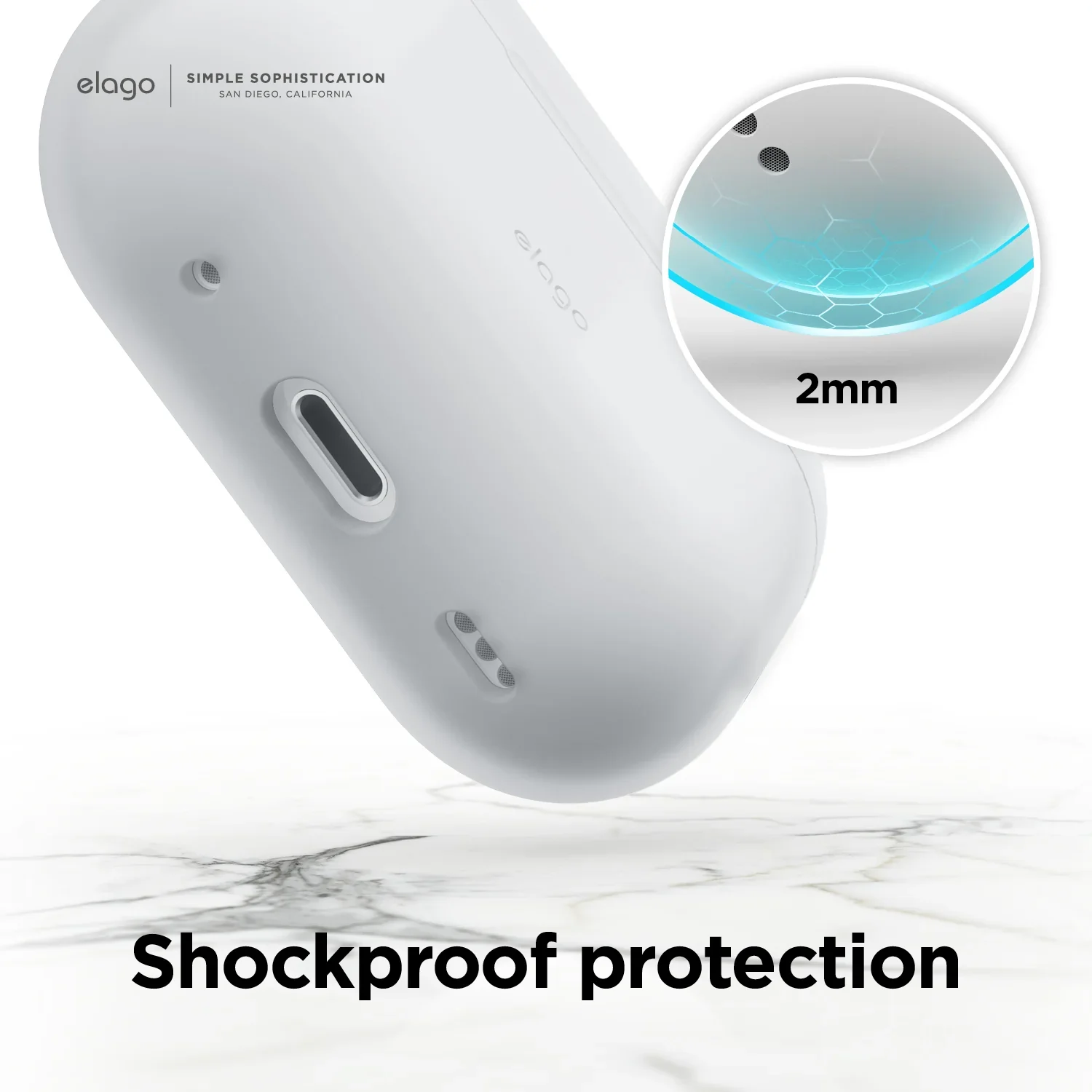 EOL Elago Silicone Case voor AirPods Pro (2e gen.) - Munt - Image 2