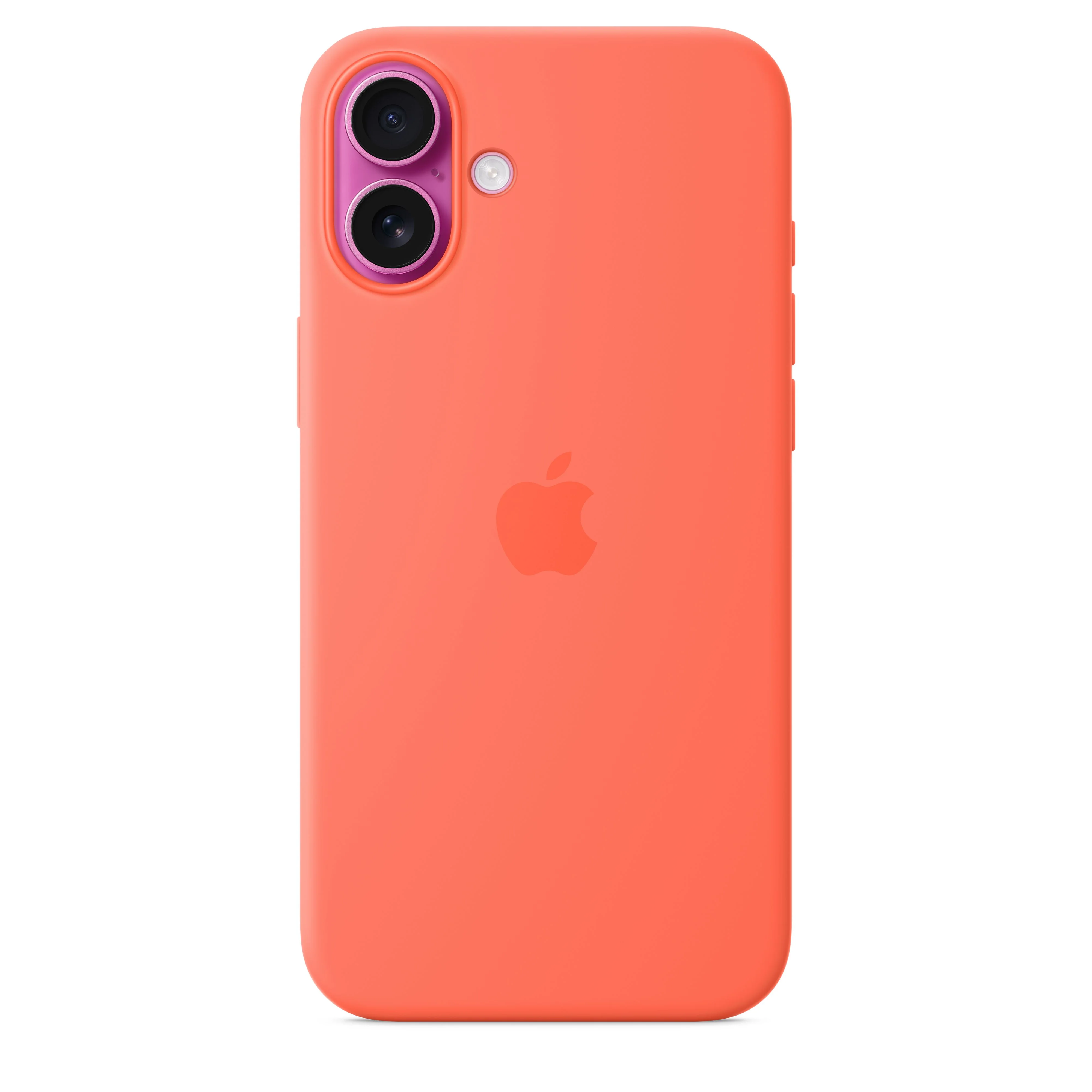 Siliconenhoesje met MagSafe voor iPhone 16 Plus - Tangerine - Image 4