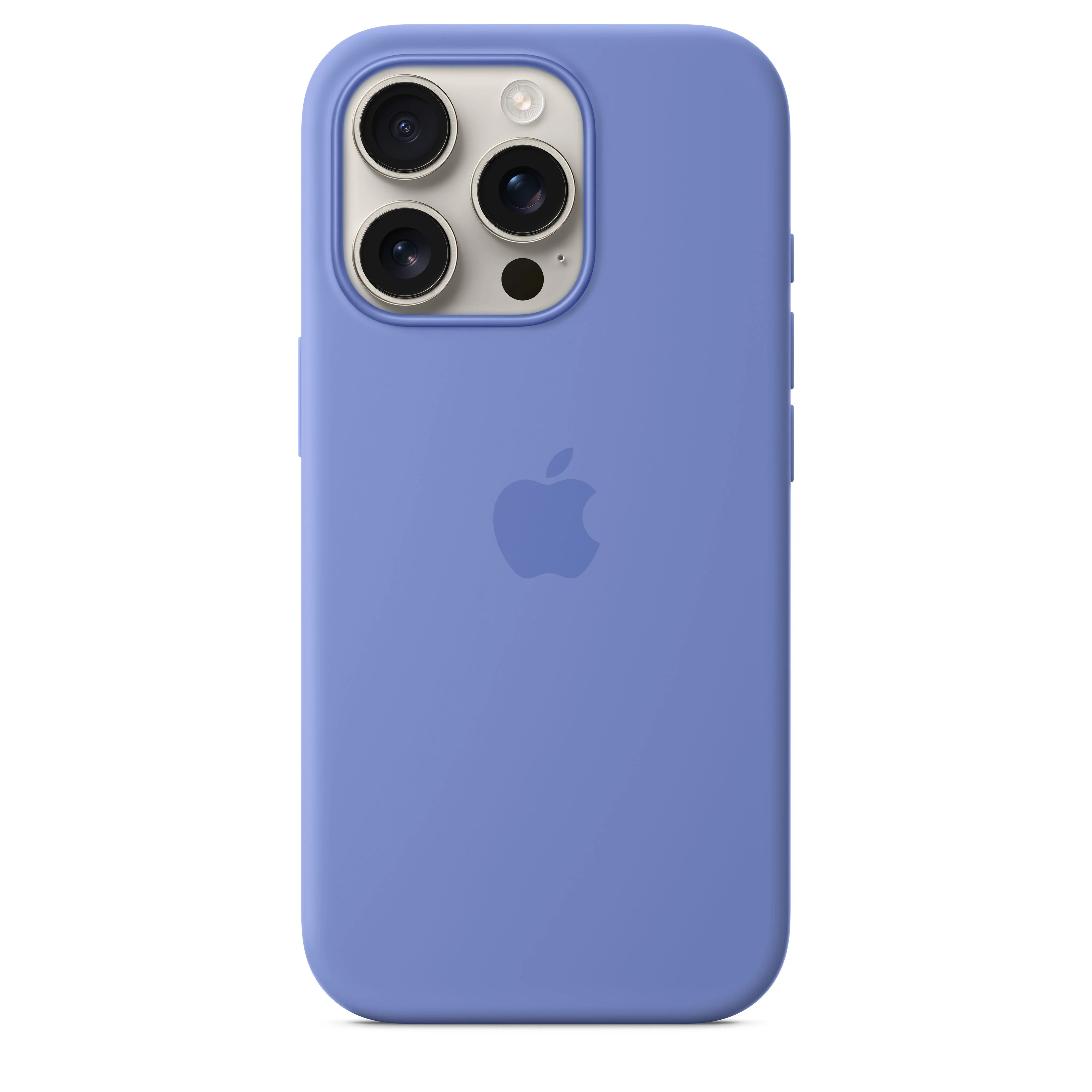 Siliconenhoesje met MagSafe voor iPhone 16 Pro - Violetblauw - Image 3
