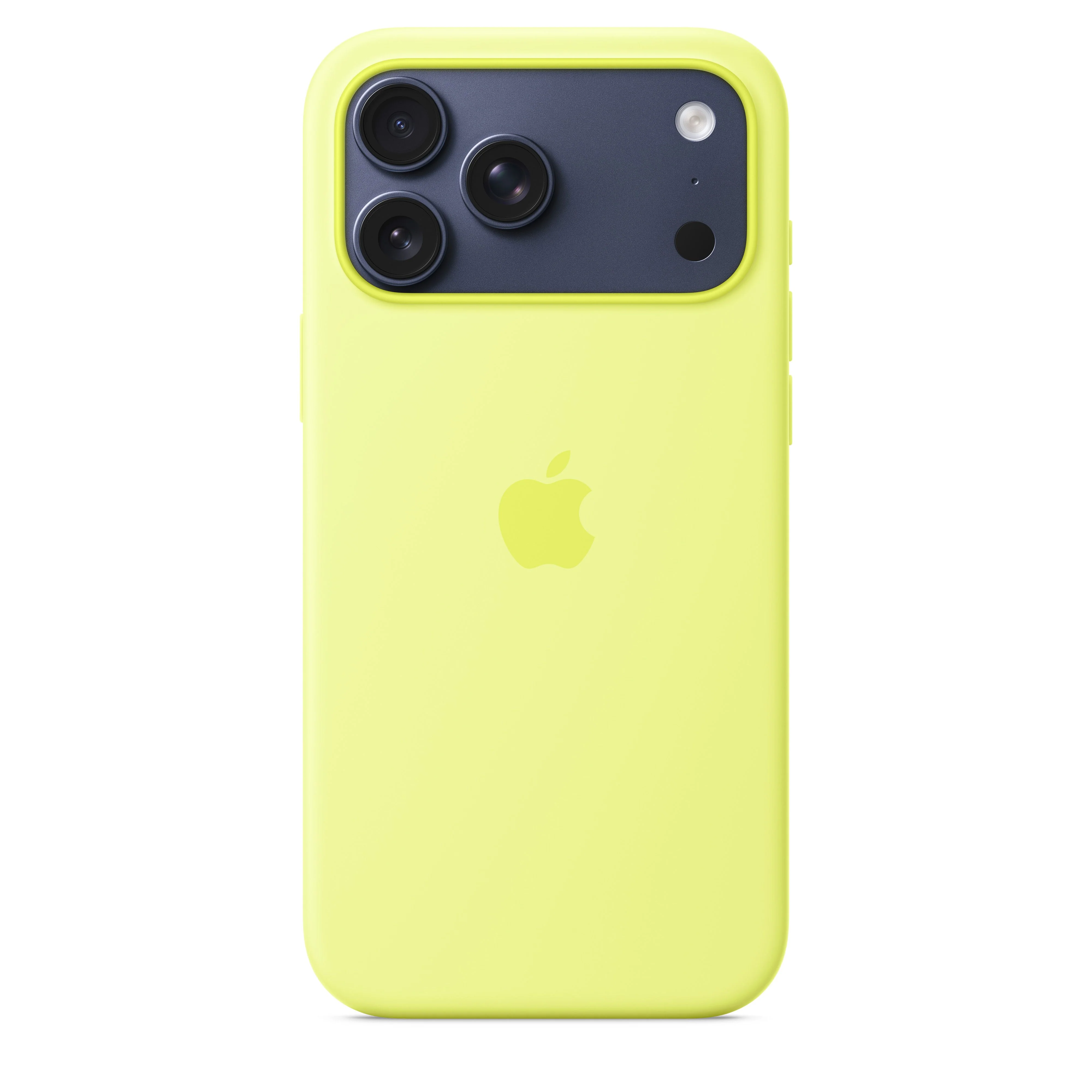 Siliconenhoesje met MagSafe voor iPhone 17 Pro Max - Neongeel - Image 3
