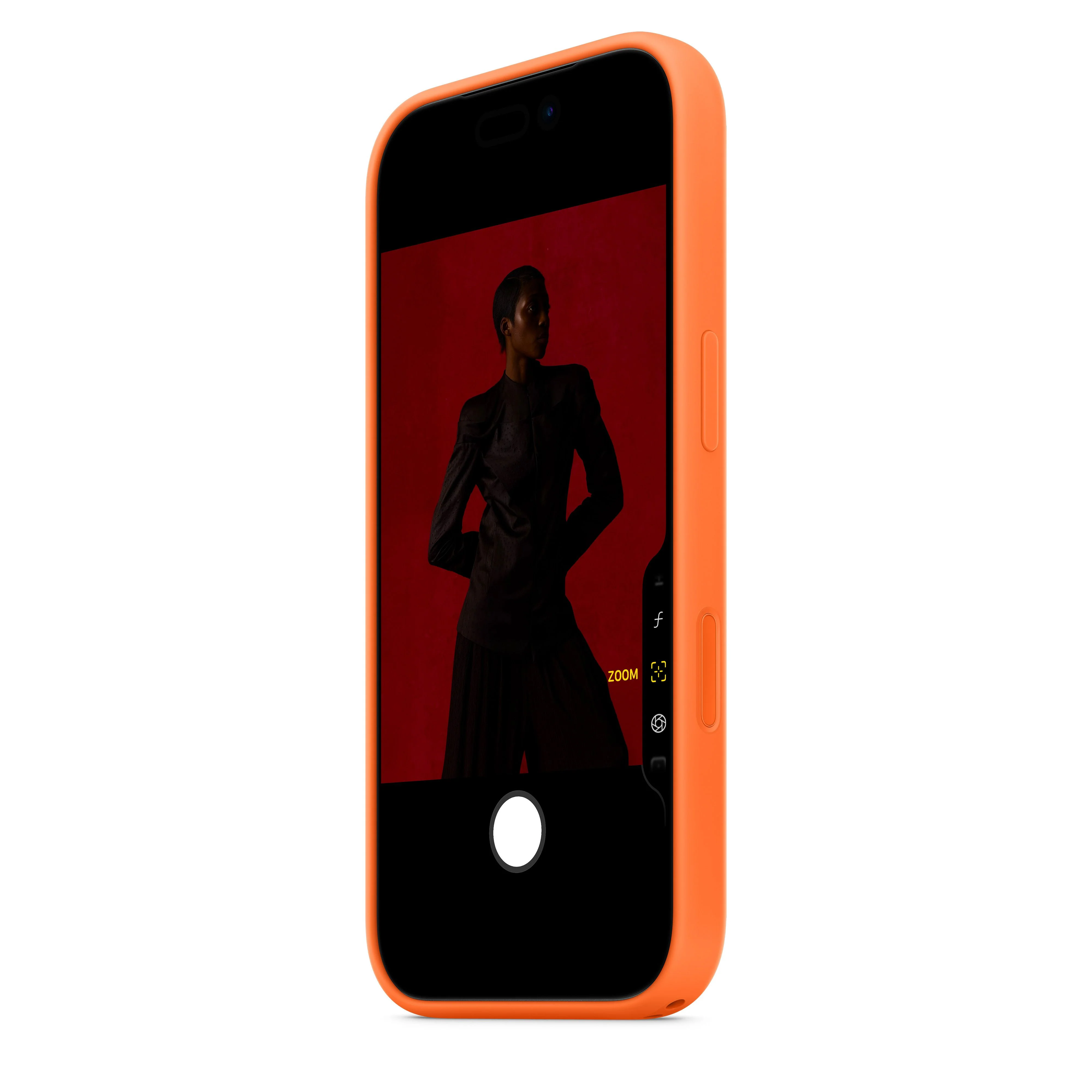 Siliconenhoesje met MagSafe voor iPhone 17 Pro - Oranje - Image 4