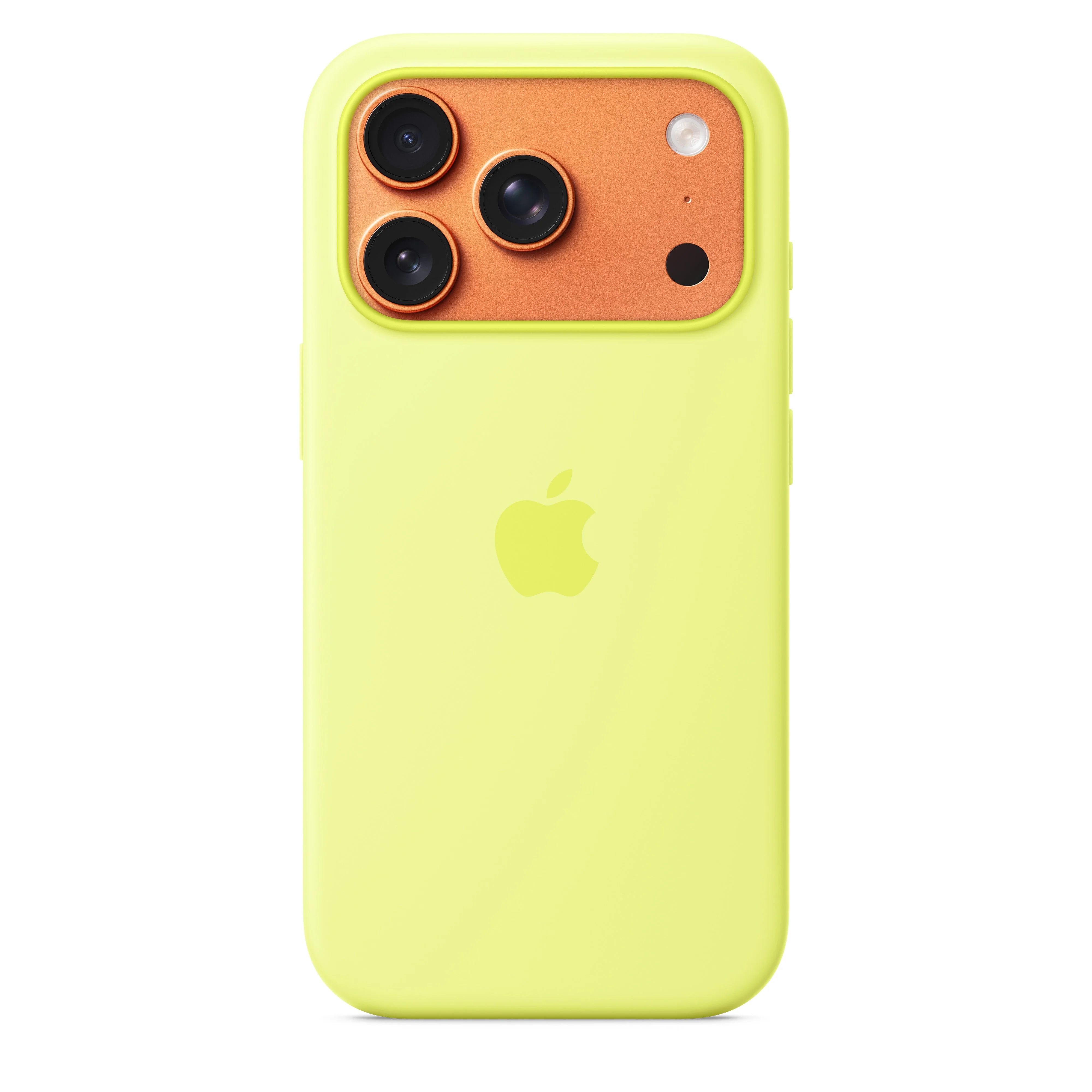 Siliconenhoesje met MagSafe voor iPhone 17 Pro - Neongeel