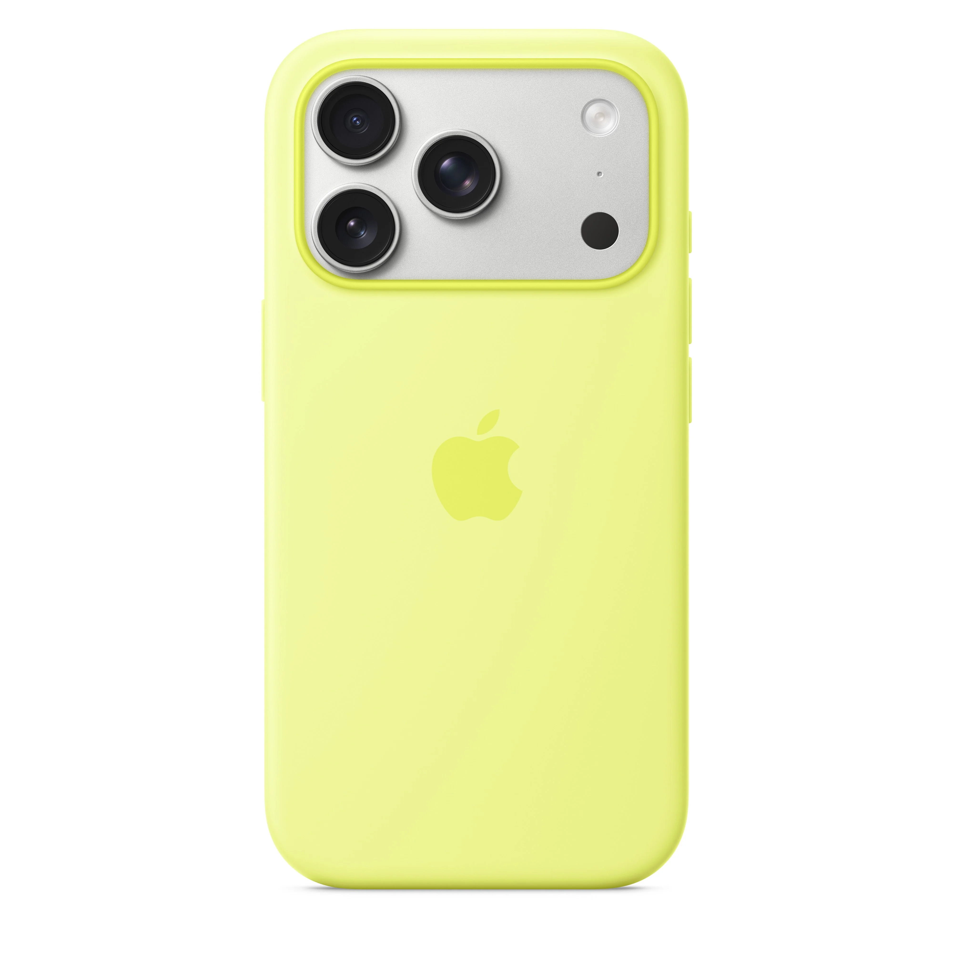 Siliconenhoesje met MagSafe voor iPhone 17 Pro - Neongeel - Image 2