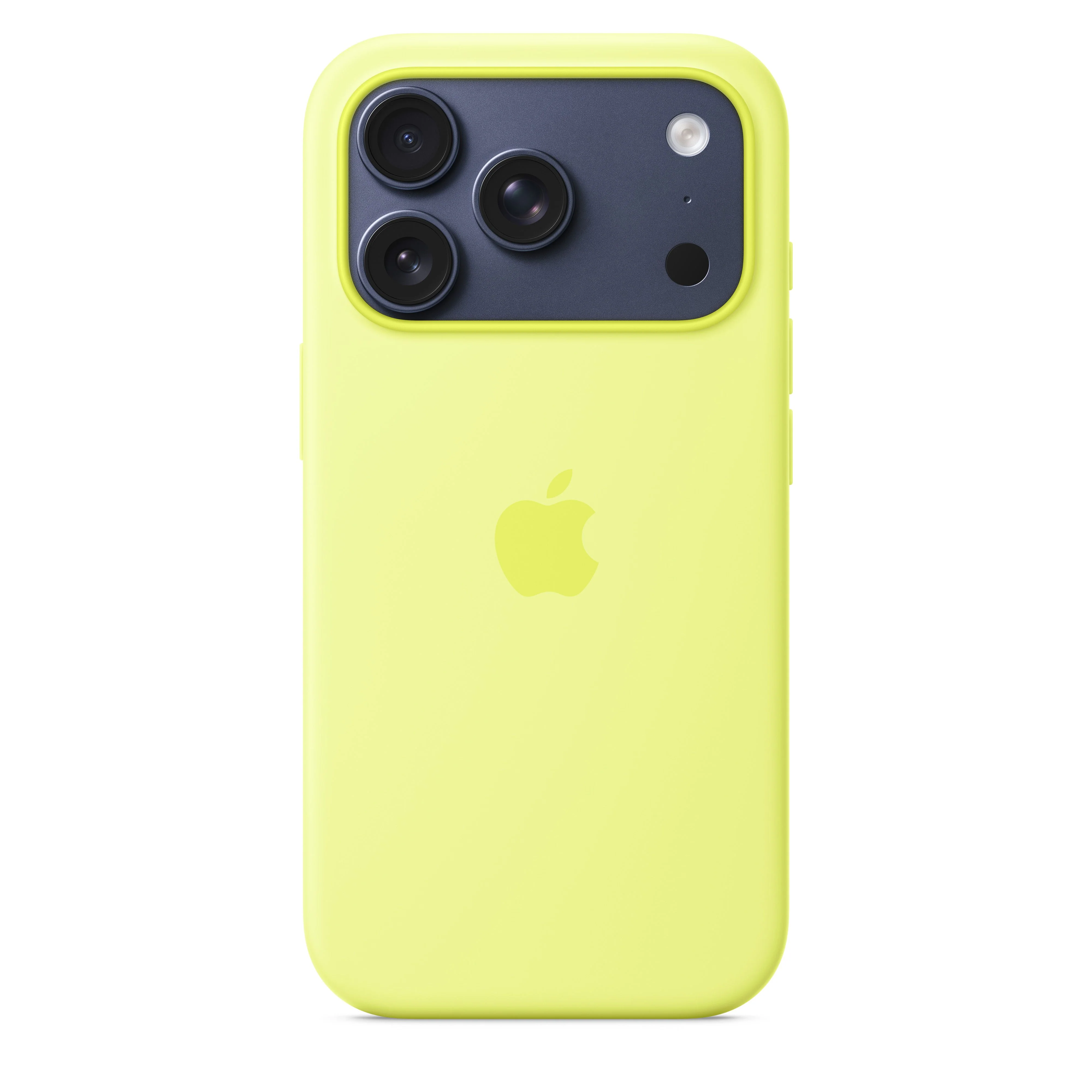 Siliconenhoesje met MagSafe voor iPhone 17 Pro - Neongeel - Image 3