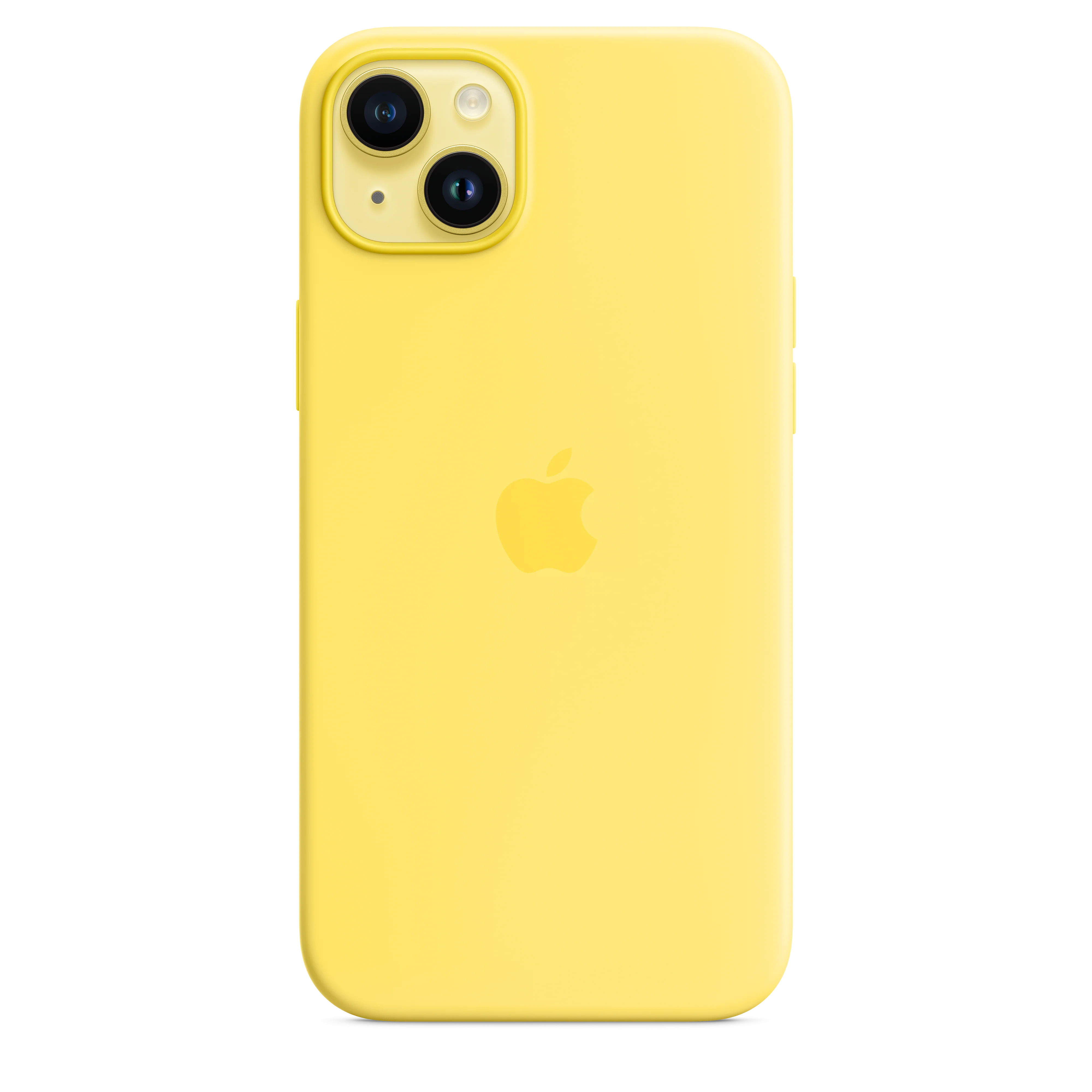 EOL Siliconenhoesje met MagSafe voor iPhone 14 Plus - Kanariegeel - Image 3