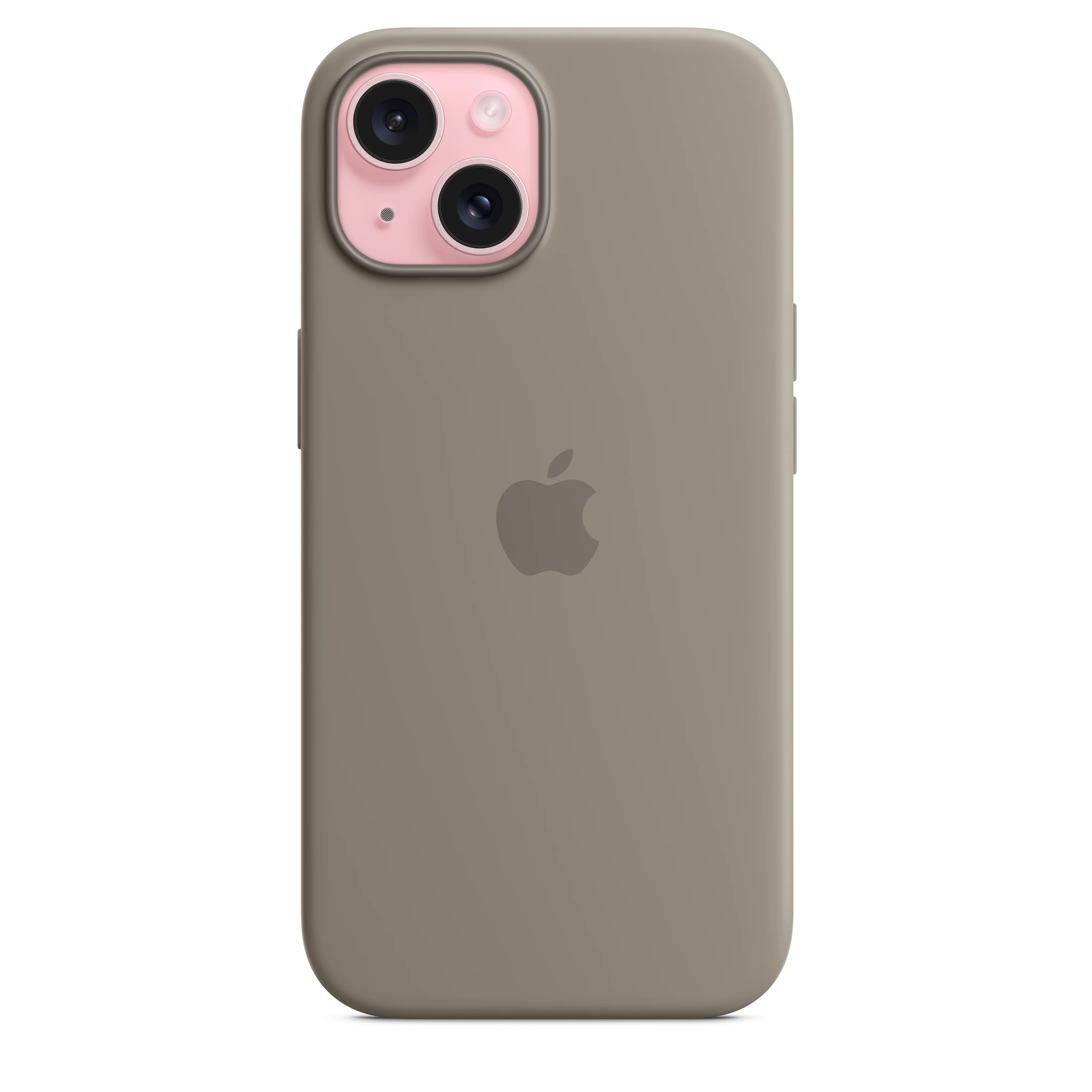 Siliconenhoesje met MagSafe voor iPhone 15 - Klei - Image 2