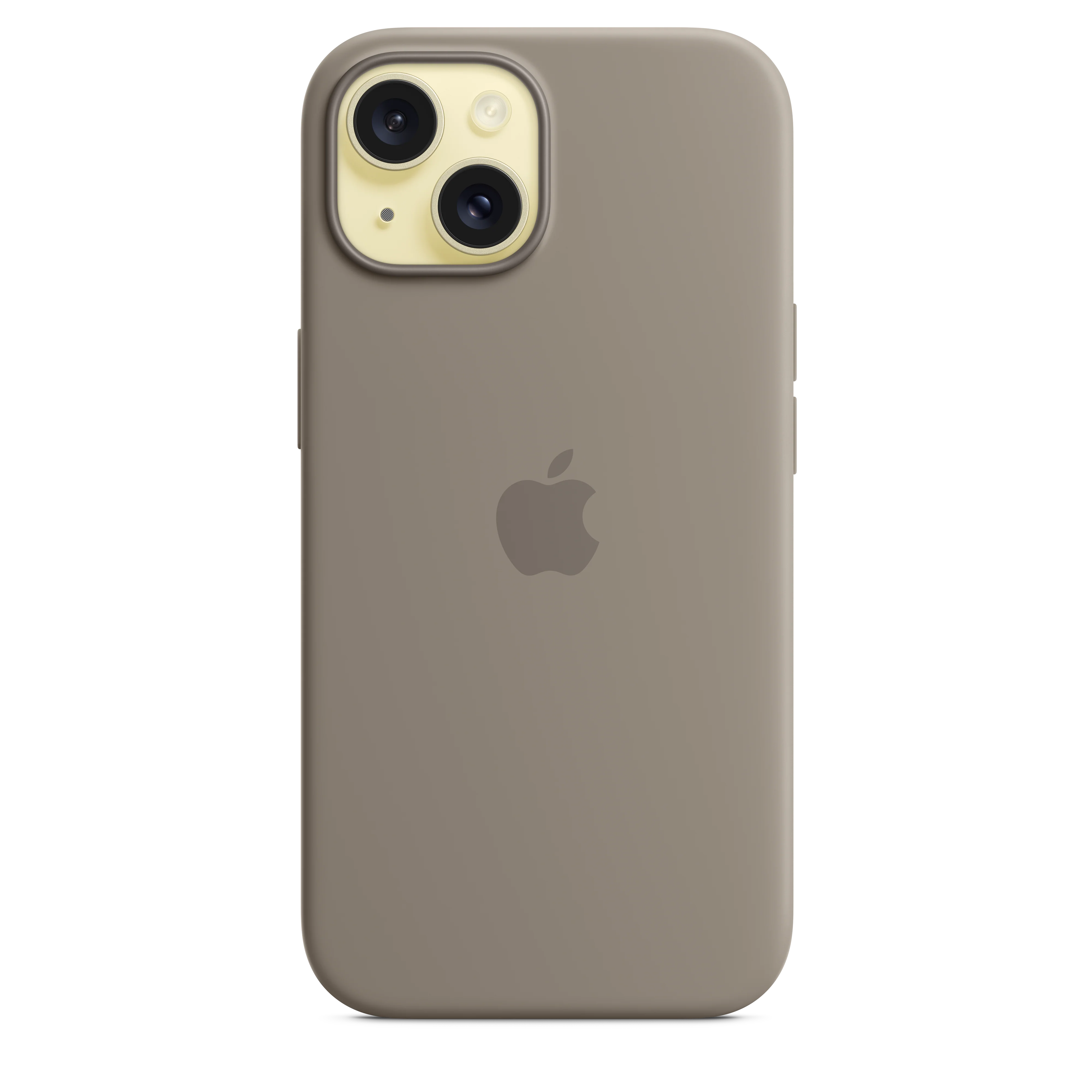Siliconenhoesje met MagSafe voor iPhone 15 - Klei - Image 3