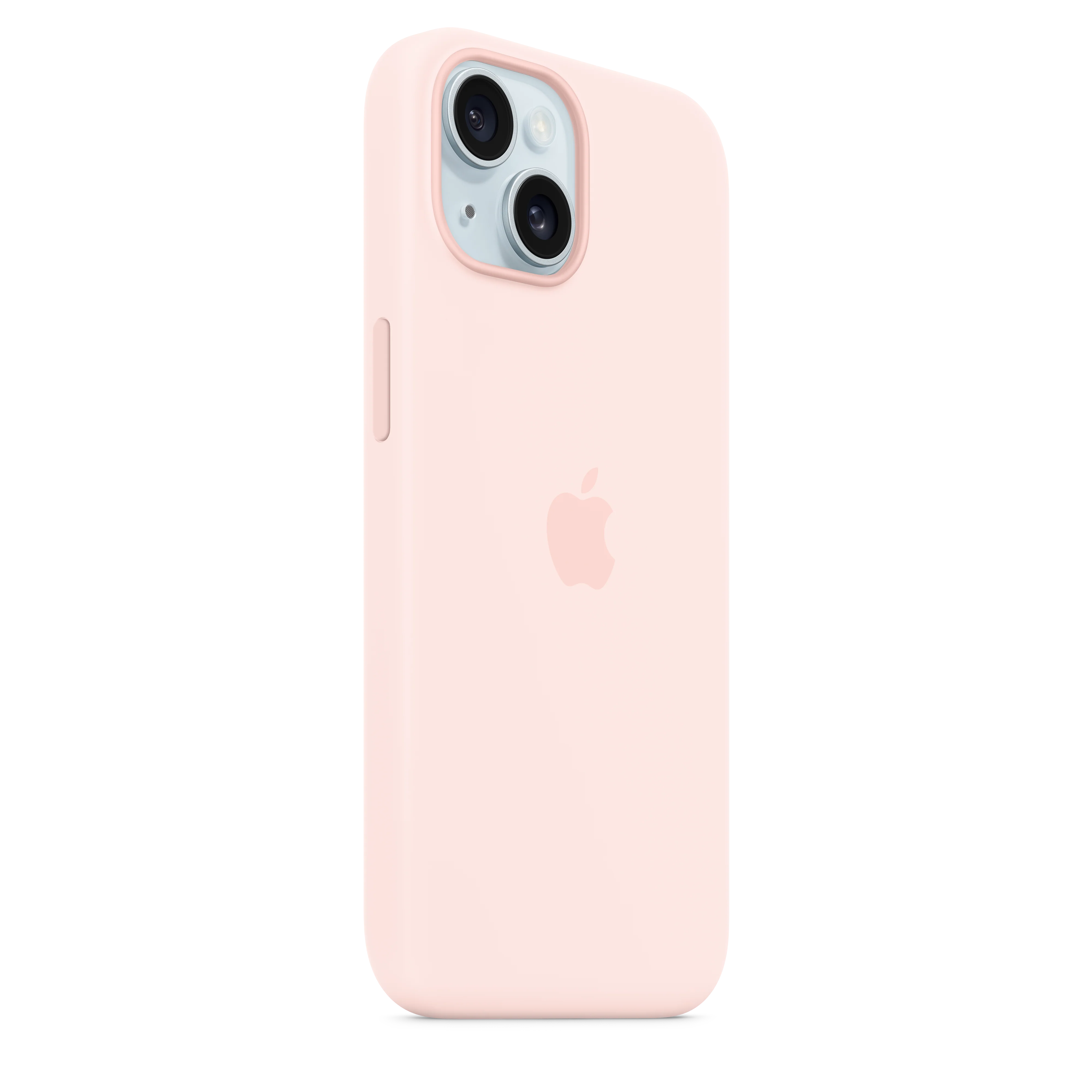 Siliconenhoesje met MagSafe voor iPhone 15 - Lichtroze - Image 6