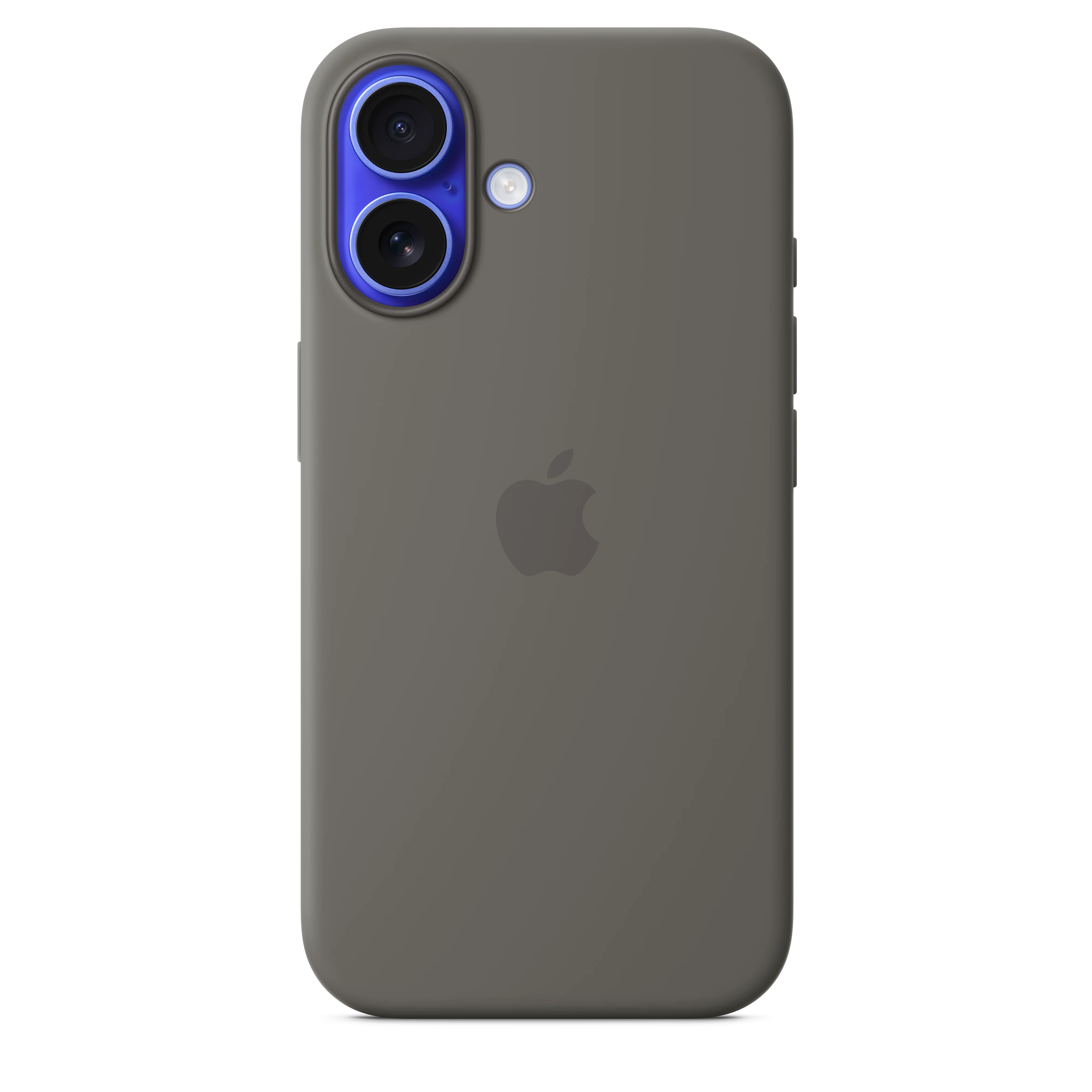 EOL Siliconenhoesje met MagSafe voor iPhone 16 - Rotsgrijs