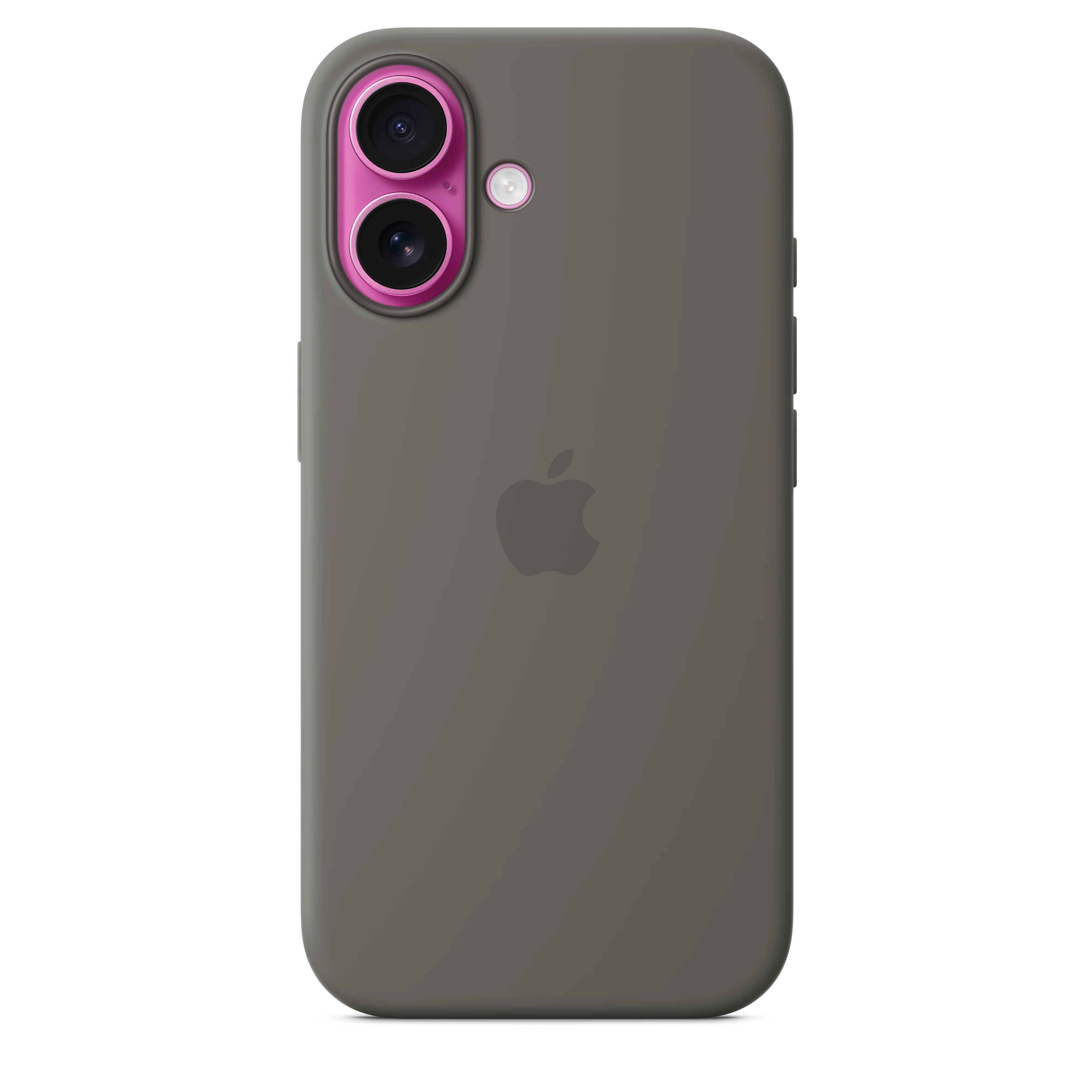 EOL Siliconenhoesje met MagSafe voor iPhone 16 - Rotsgrijs - Image 3