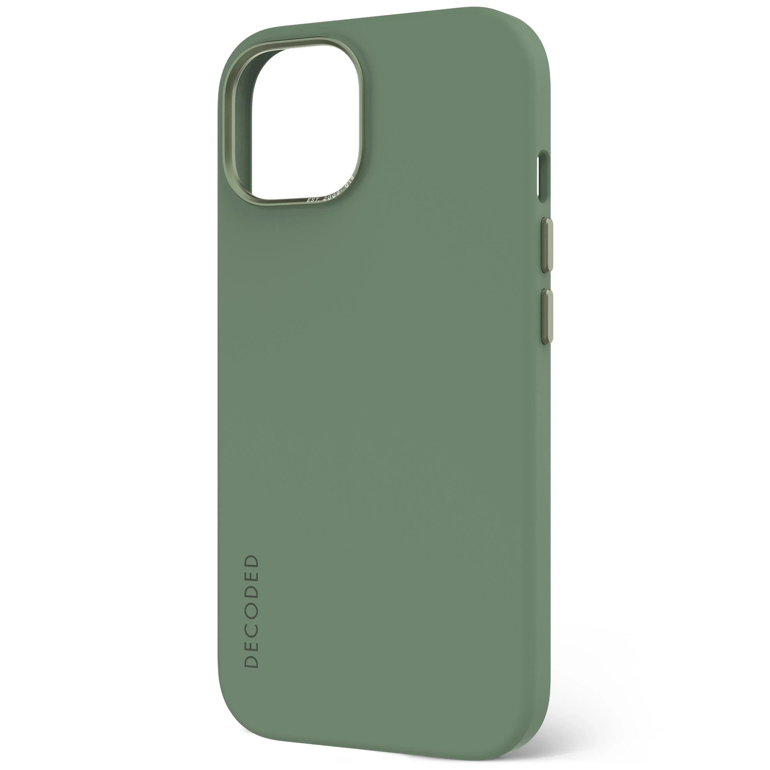 EOL Decoded Siliconenhoesje voor iPhone 15 Plus - Sage Leaf - Image 4