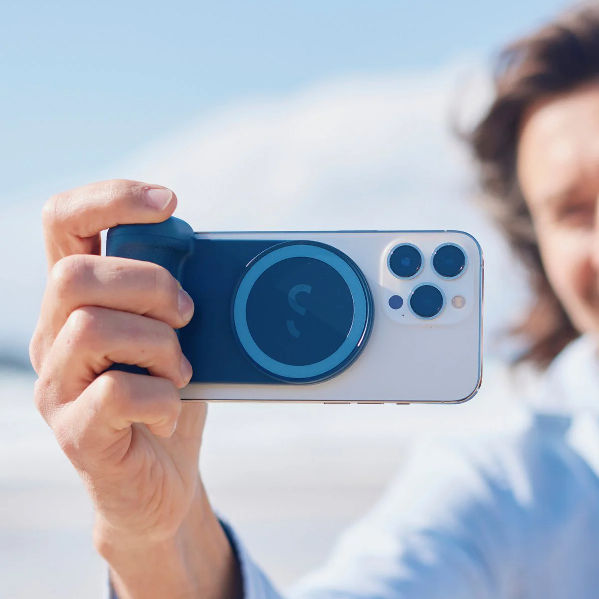 EOL ShiftCam SnapGrip - Mobile Battery Grip - Blue Jay - Image 4