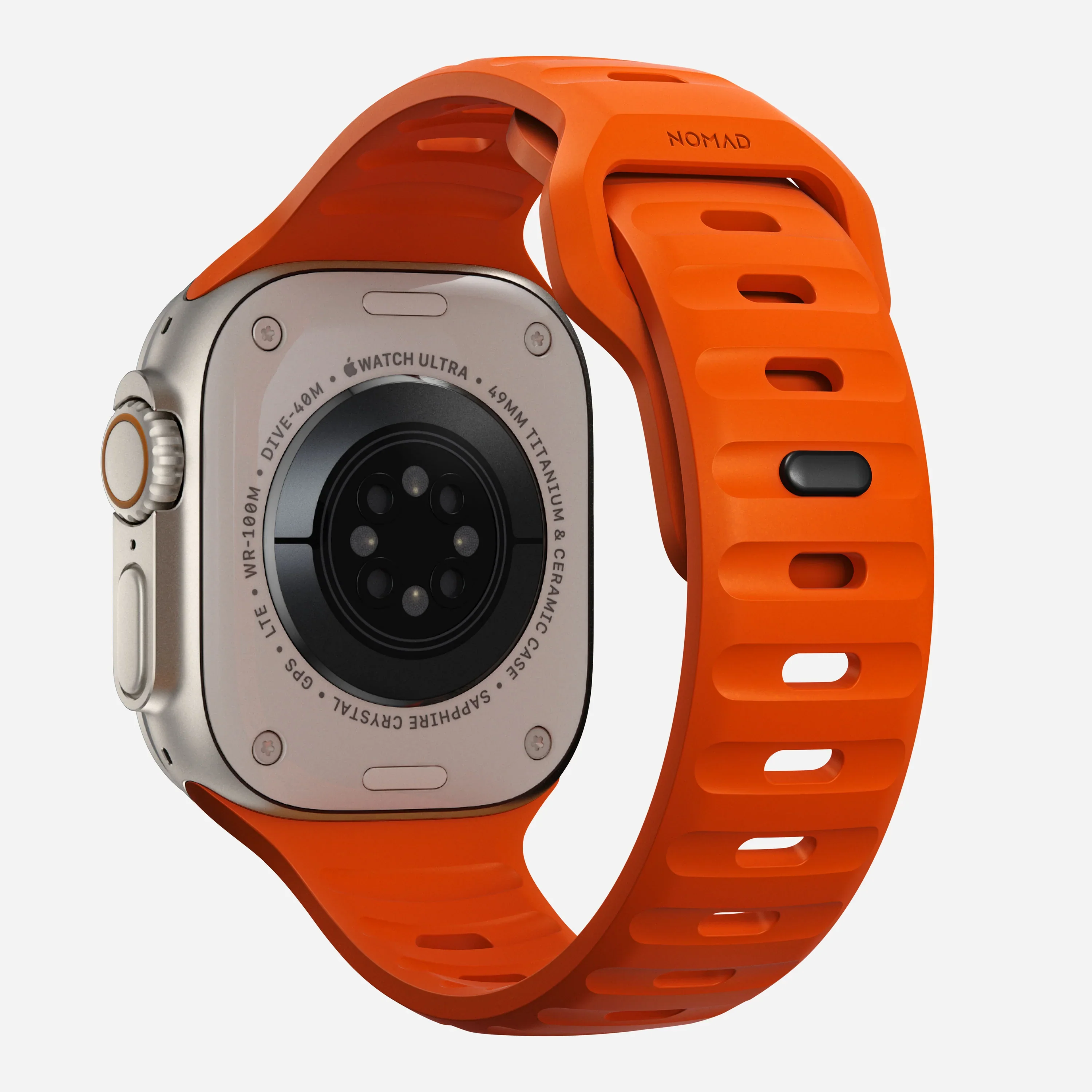 Nomad Sportbandje - 44/45/46/49 mm - Ultra Oranje