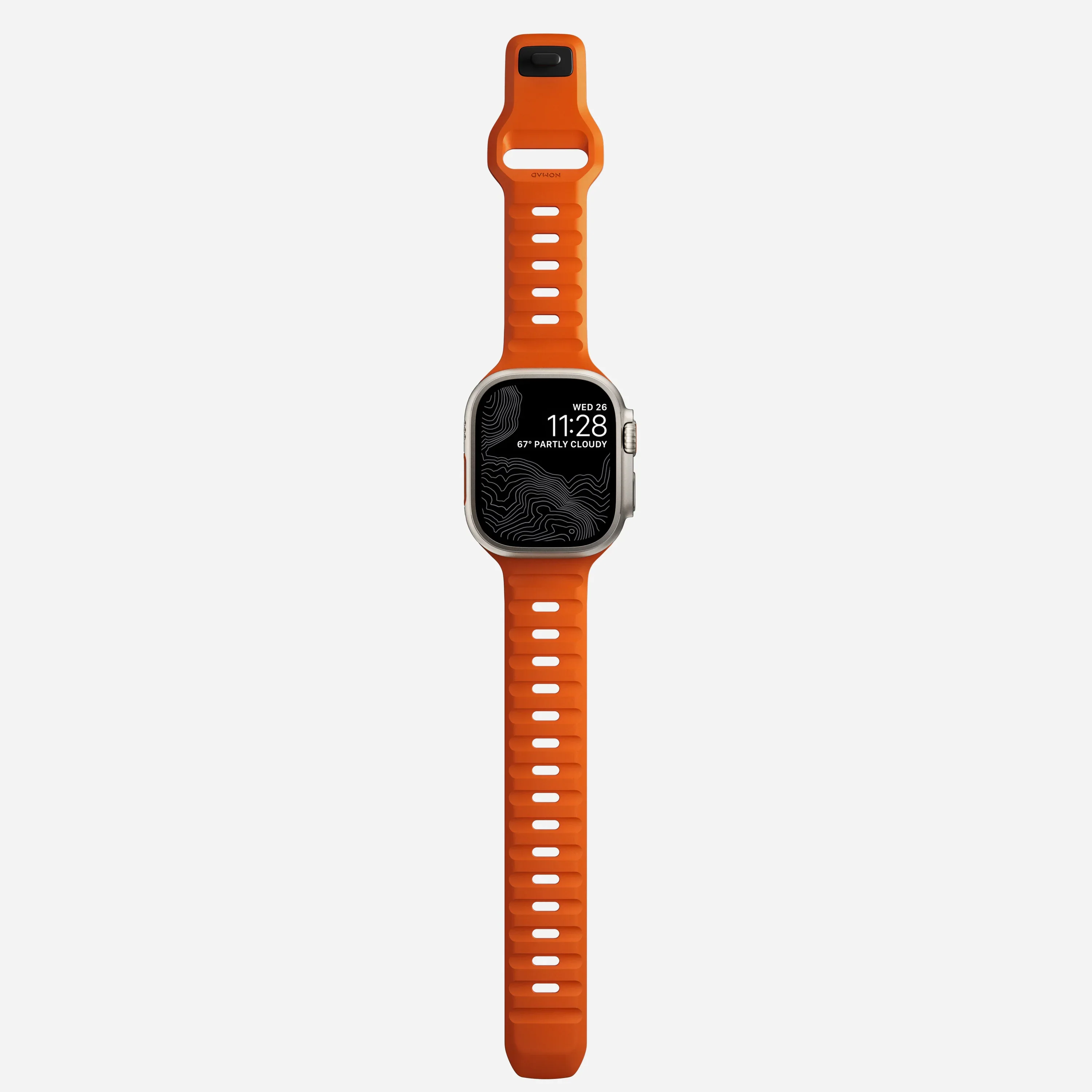 Nomad Sportbandje - 44/45/46/49 mm - Ultra Oranje - Image 7
