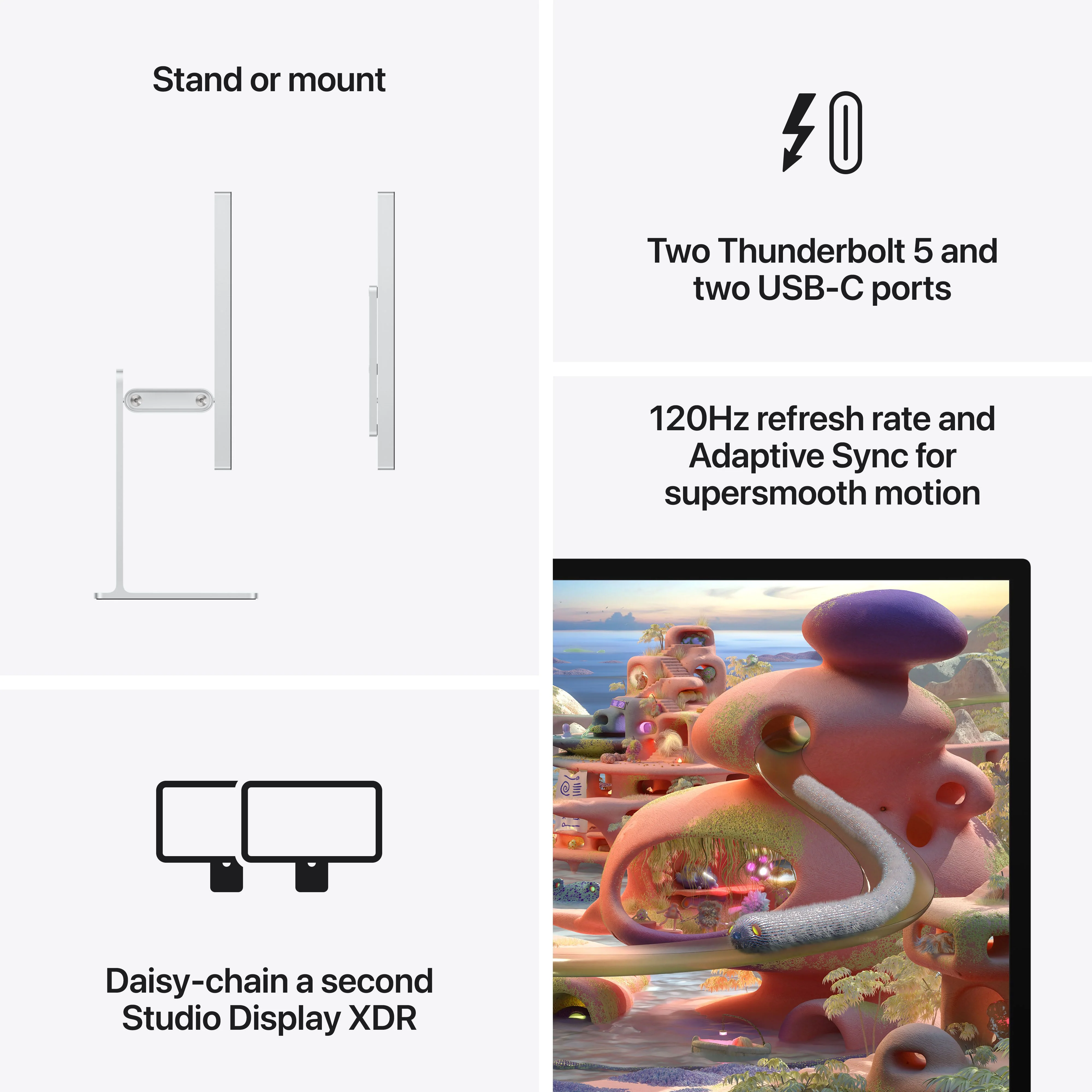 Studio Display XDR - Standaardglas - VESA‑montageadapter - Image 8