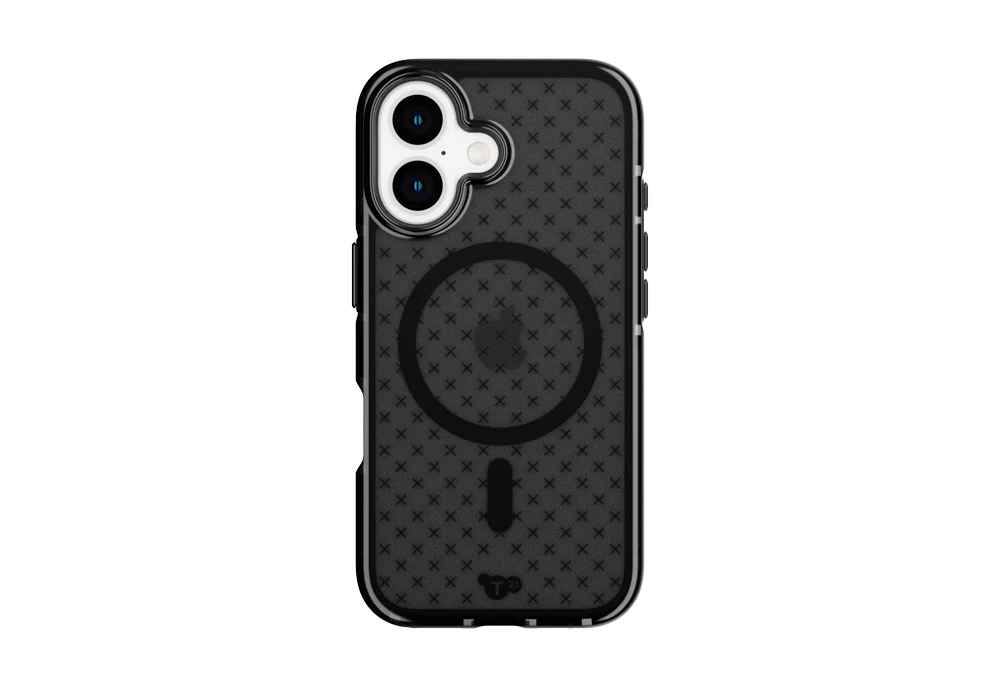 EOL Tech21 Evo Check MagSafe voor iPhone 16 - Smokey/Black
