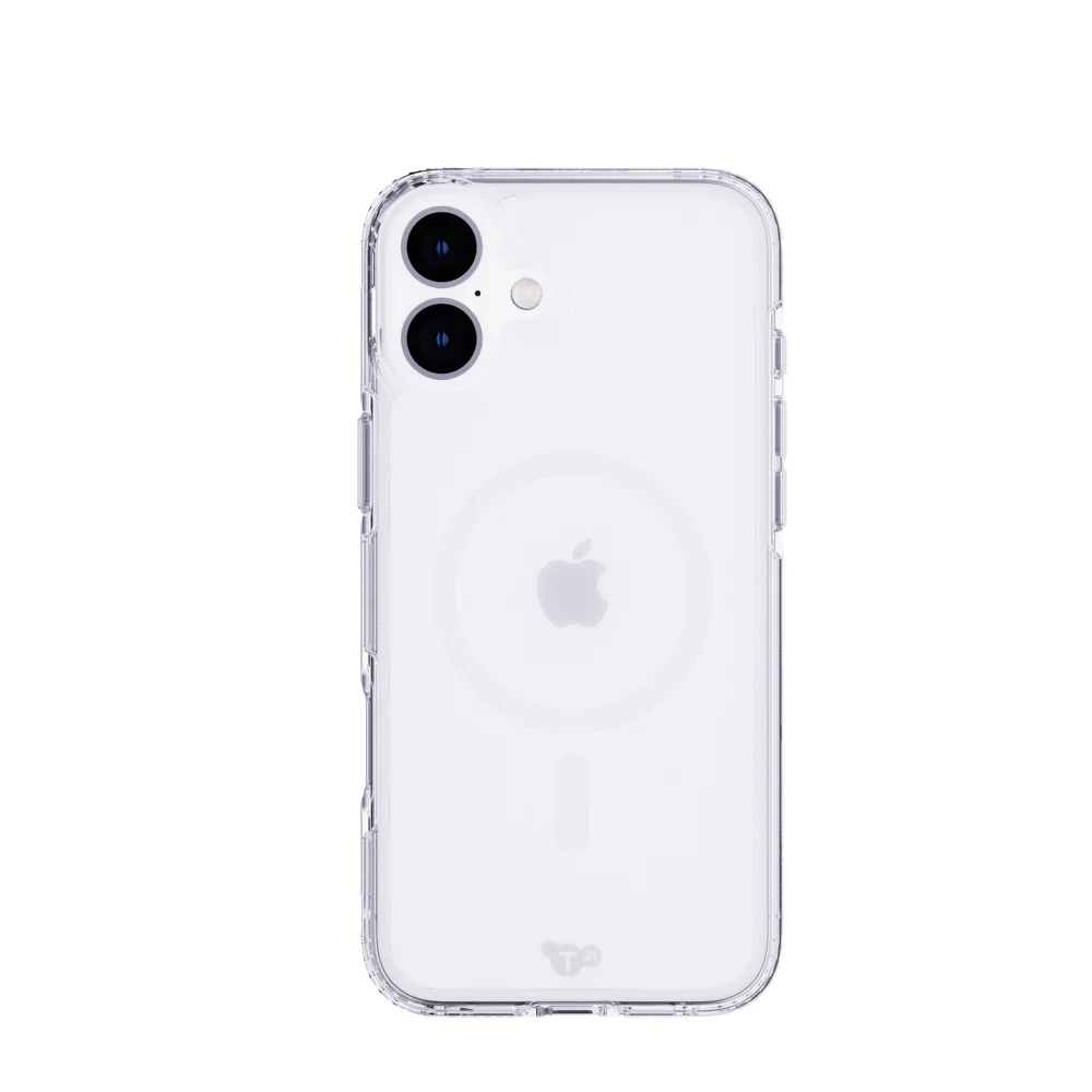 Tech21 Evo Clear MagSafe voor iPhone 16 Plus - Transparant