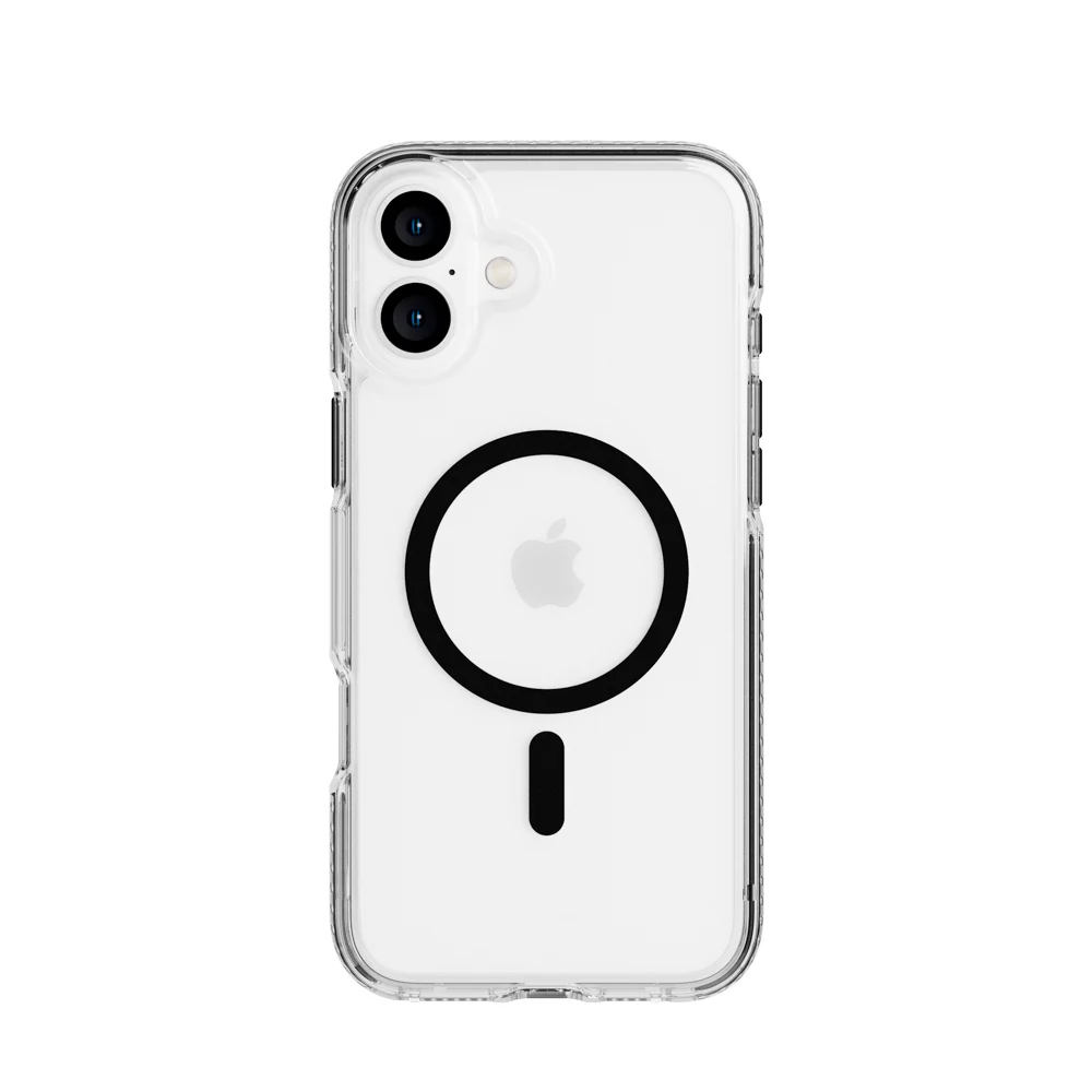EOL Tech21 Evo Crystal MagSafe voor iPhone 16 Plus - Zwart