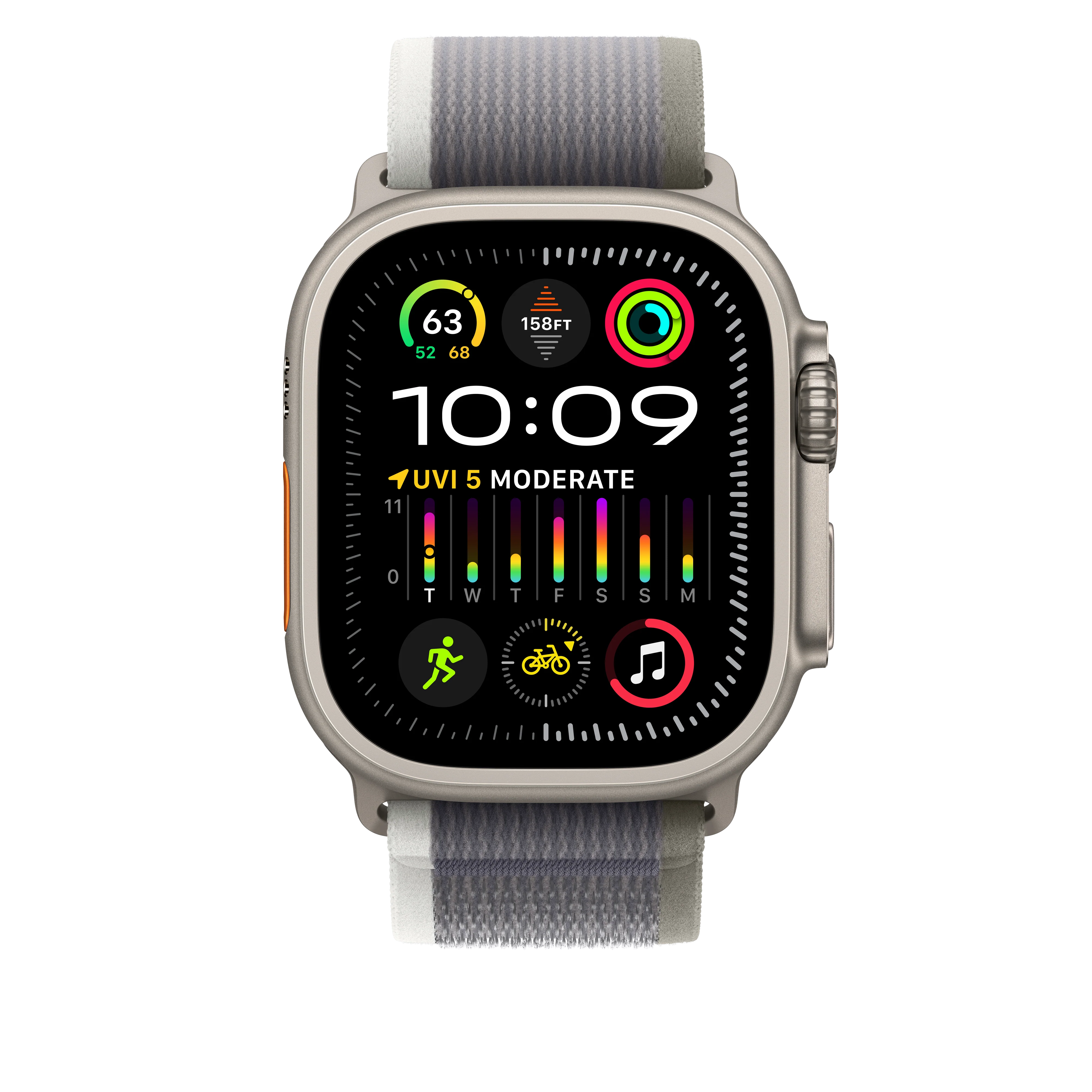 EOL Trail-bandje - Groen/grijs (49 mm) - S/M - Image 3