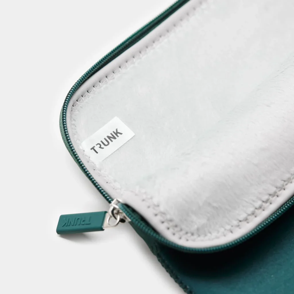 Trunk Neopreen hoes voor MacBook 13-inch - Donkergroen - Image 4