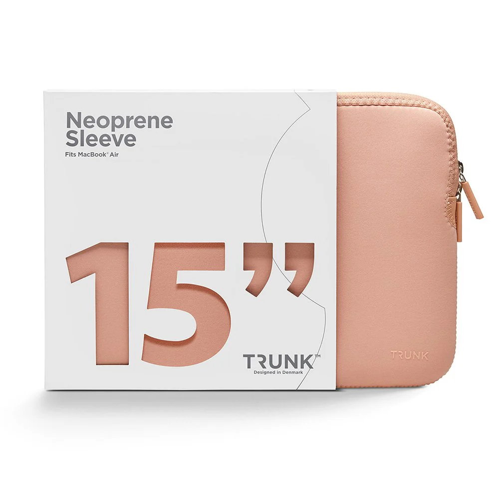 EOL Trunk Neopreen hoes voor MacBook Air 15-inch - Koraalroze