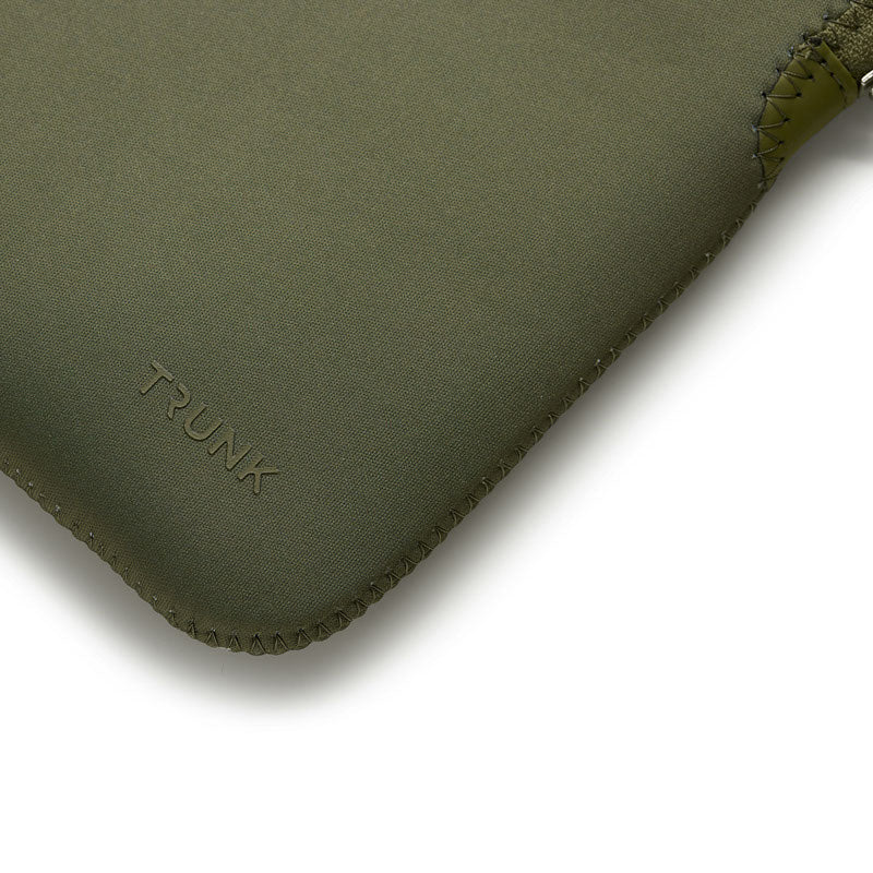 Trunk Neopreen hoes voor MacBook Pro 14-inch - Spagnum groen - Image 4