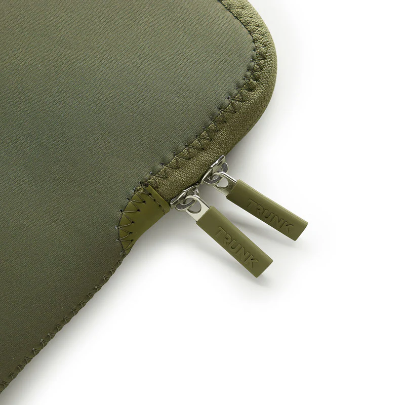 Trunk Neopreen hoes voor MacBook Pro 14-inch - Spagnum groen - Image 5