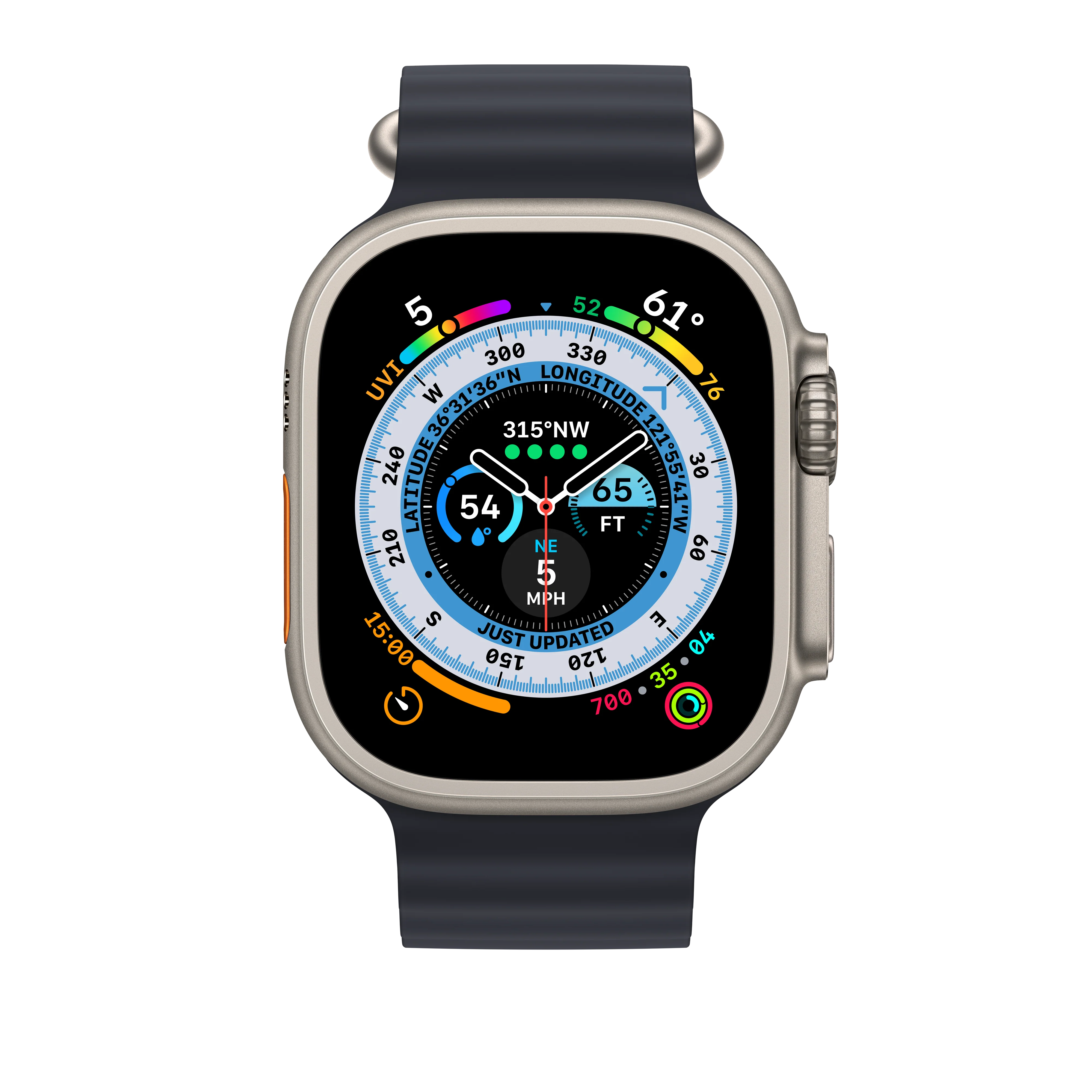 EOL Verlengstuk voor Ocean-bandje - Middernacht (49 mm) - Image 3