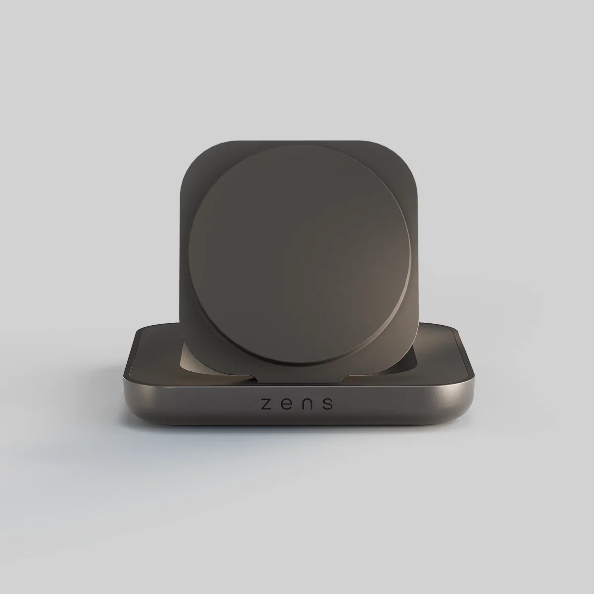 Zens Magnetic Nightstand Charger (Qi2) - Zwart