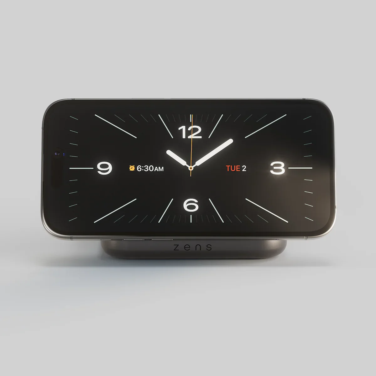 Zens Magnetic Nightstand Charger (Qi2) - Zwart - Image 3