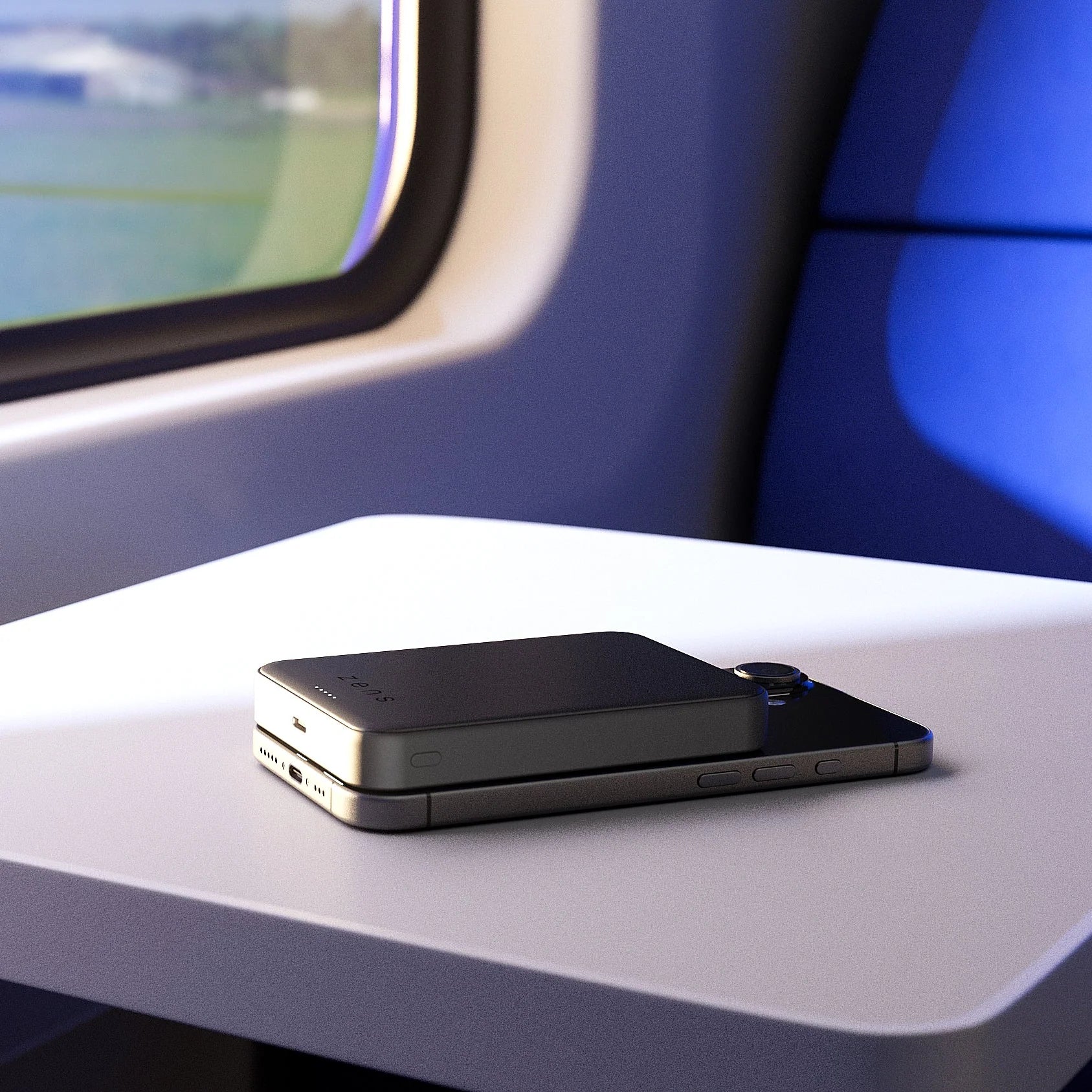 Zens Pro 2 | Semi Solid State 10.000mAh-powerbank met QI2.2 - Zwart - Image 5