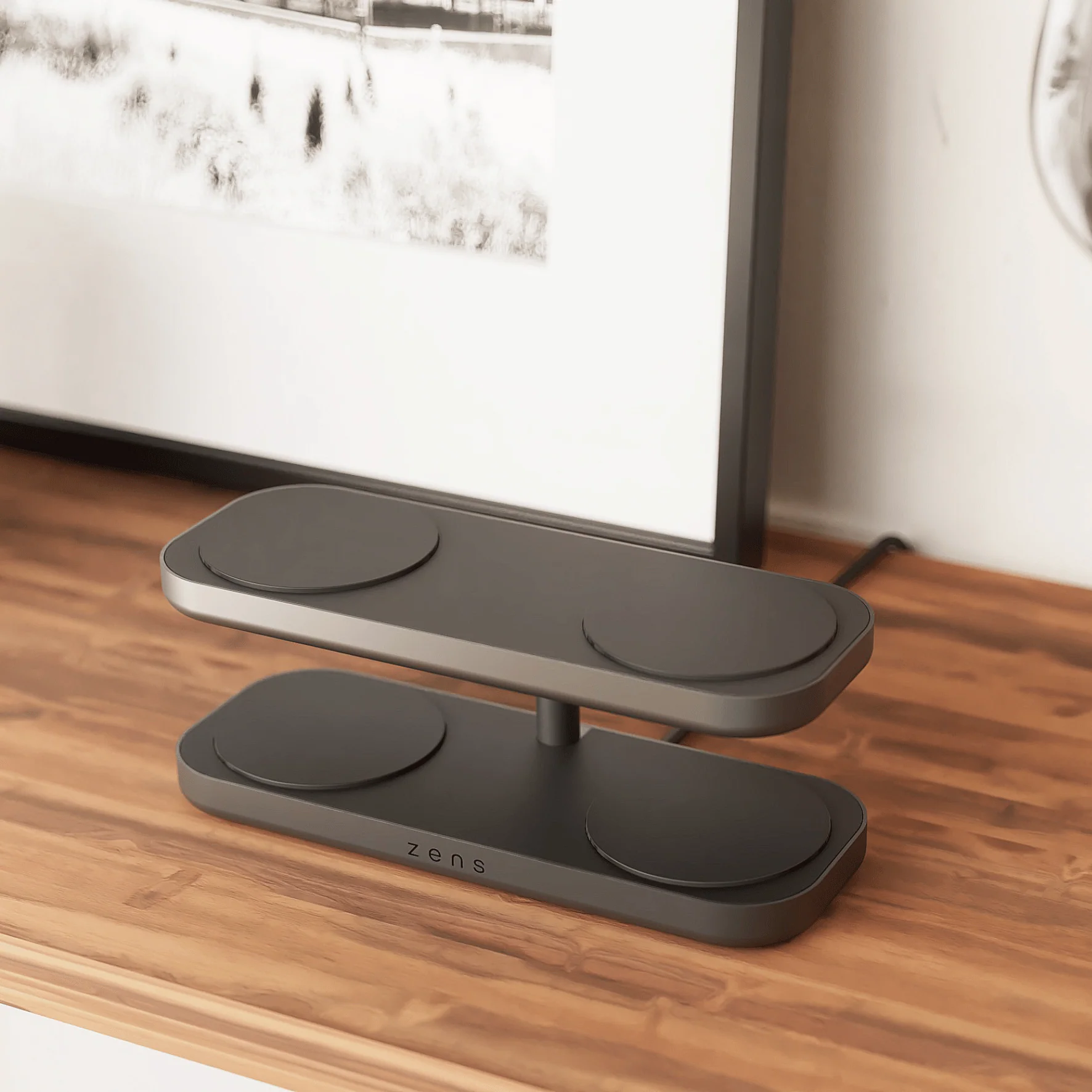 Zens Pro 4 | Quattro Wireless Charger Pro - Zwart - Image 6