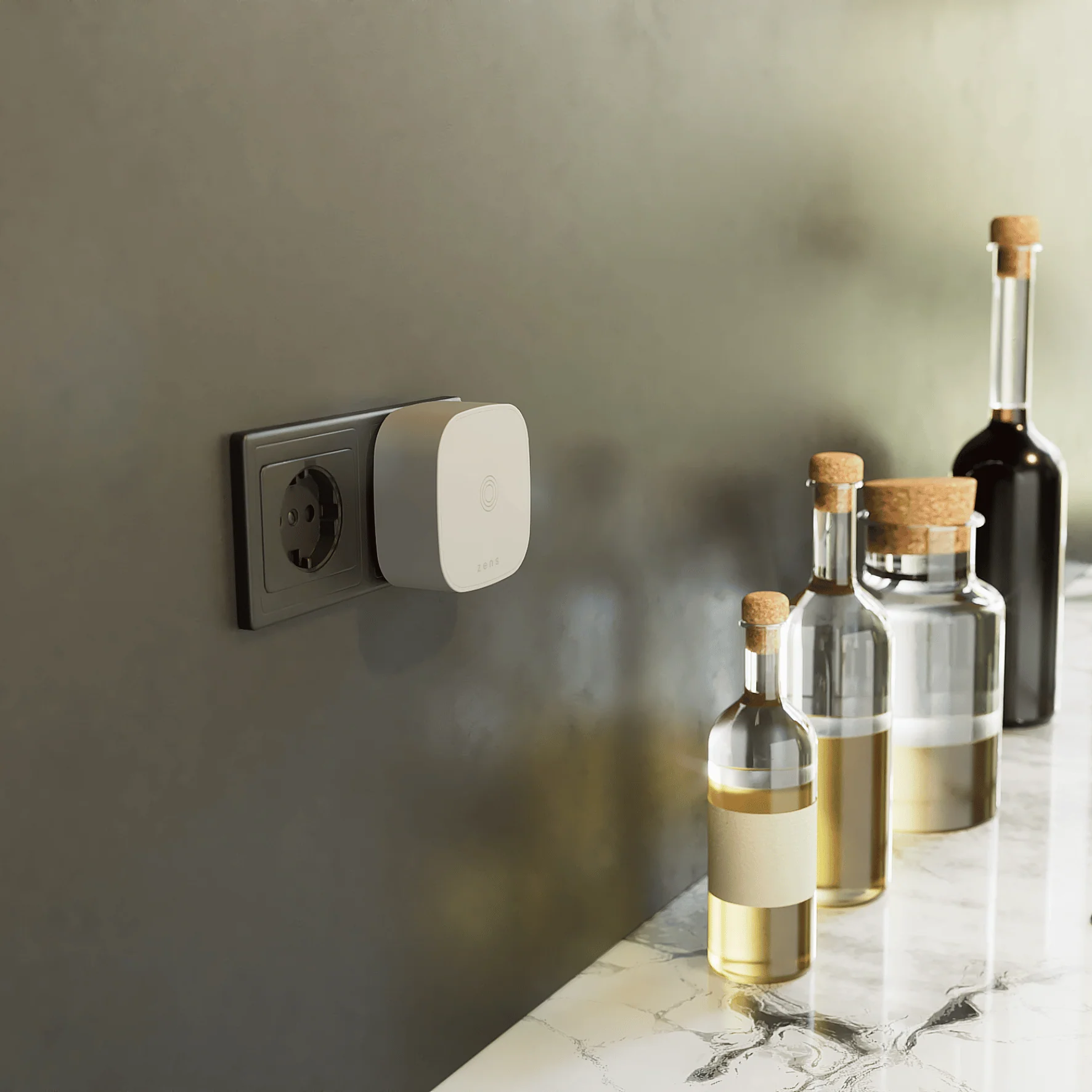 Zens Wireless Charging Adapter - Wit - Image 5